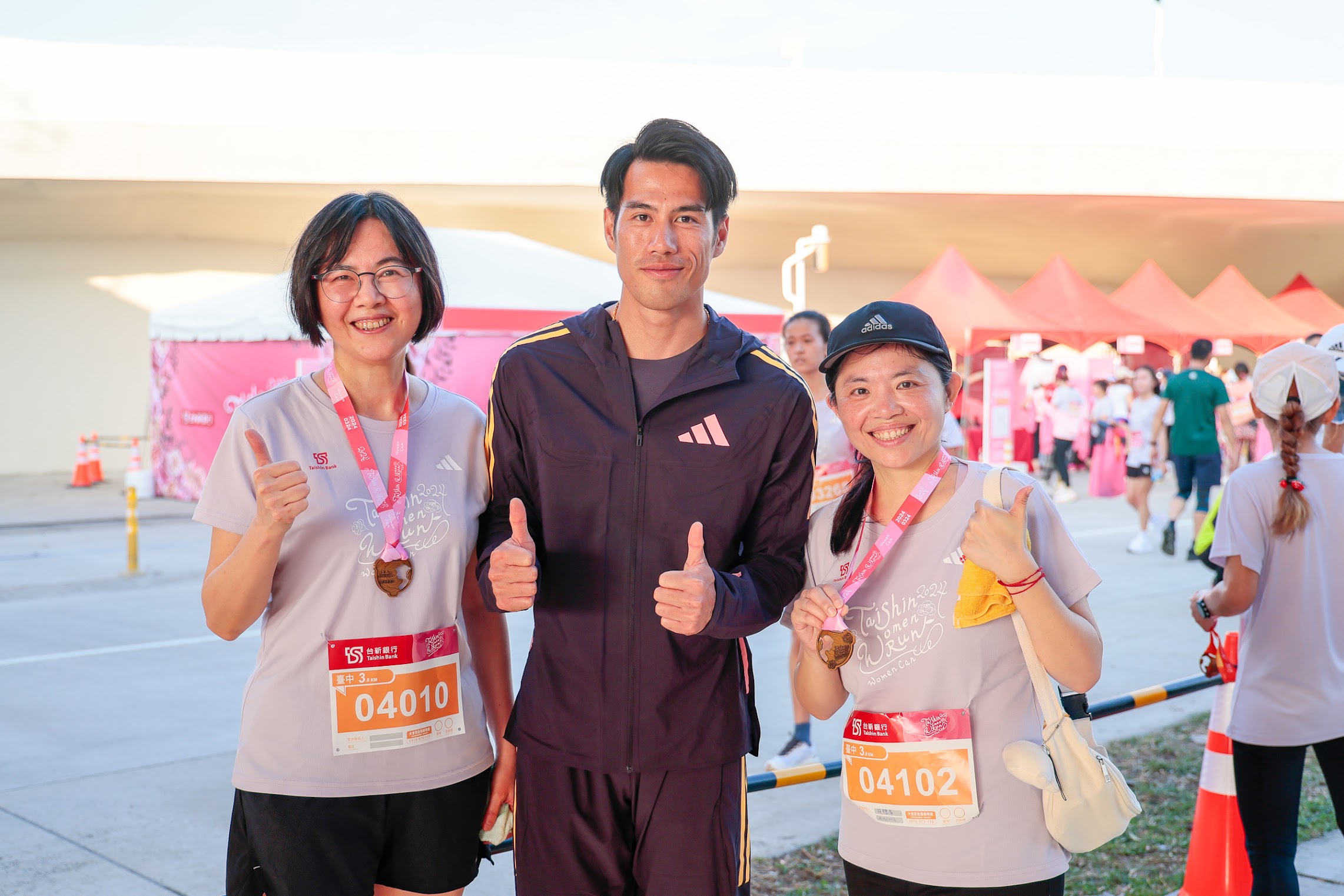 台新女子路跑》楊俊瀚現身　空手道國手辜翠萍3.8K率先衝線