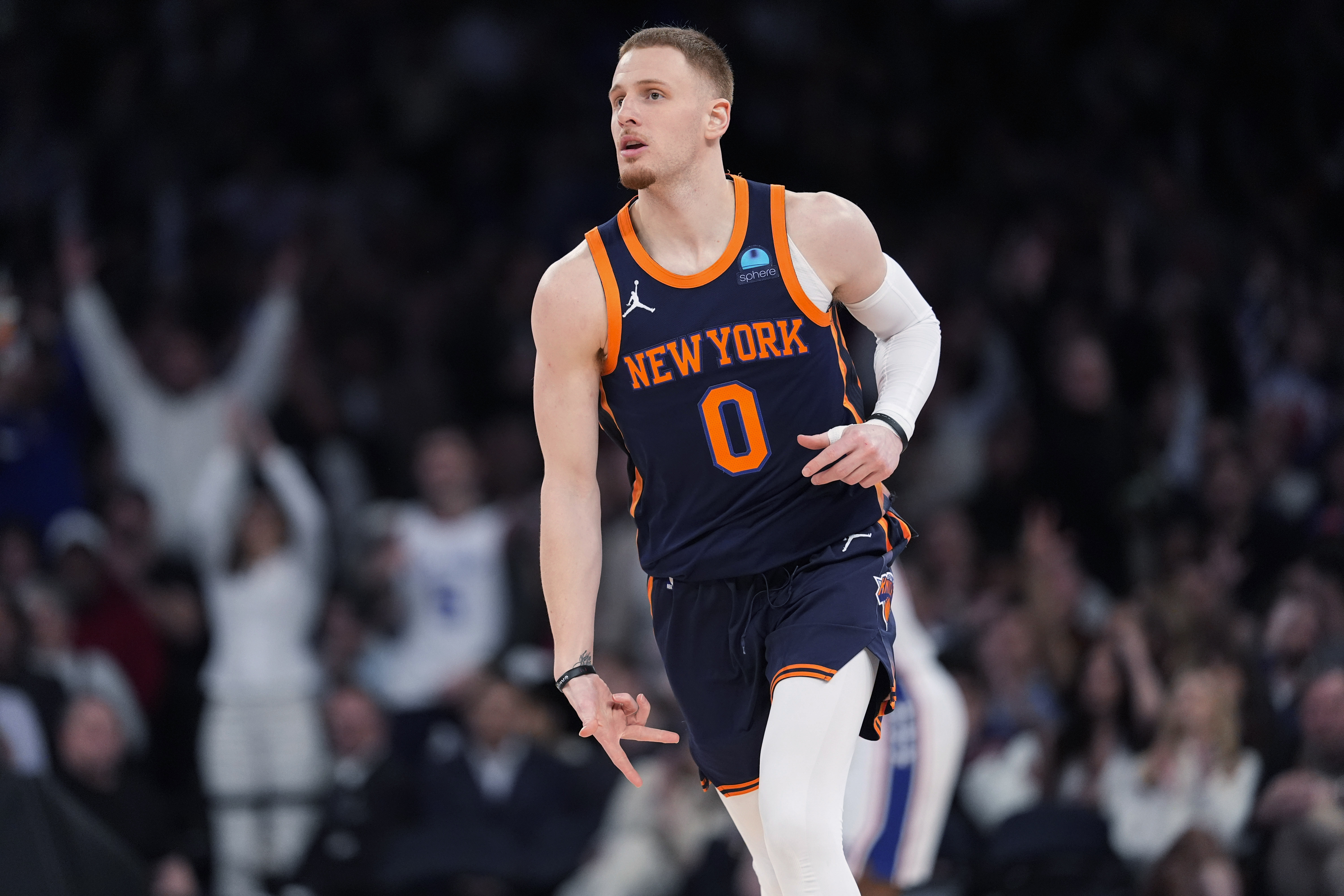 NBA》DiVincenzo單場狂飆11記3分外線　改寫尼克隊史紀錄