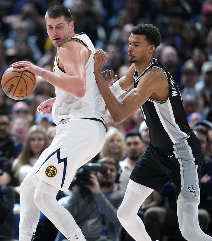 NBA》歐洲長人神仙打架　Jokić飆42分、Wembanyama蓋9助攻