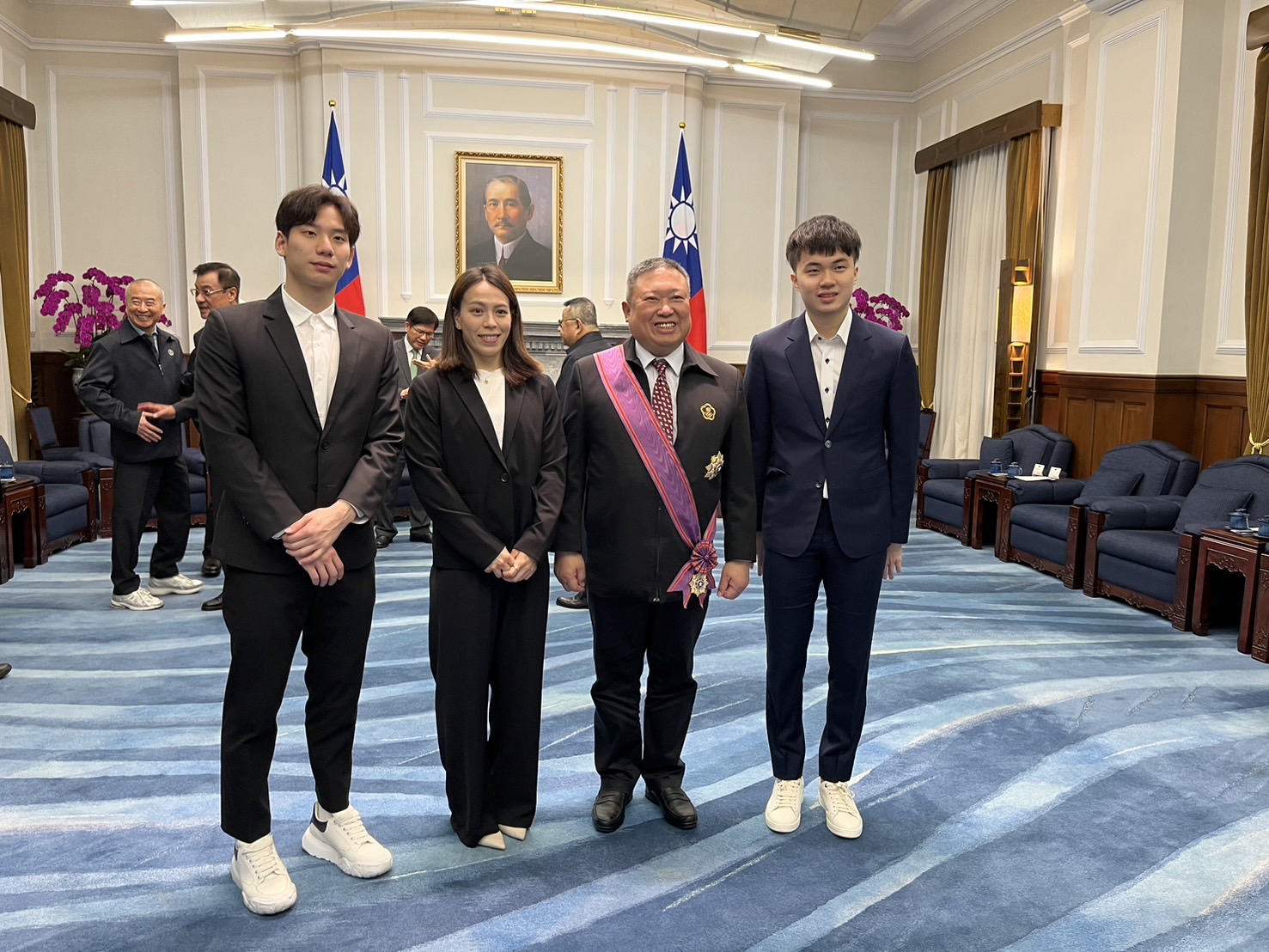 體壇》中華奧會主席林鴻道獲頒一等景星勳章　體育界第2人