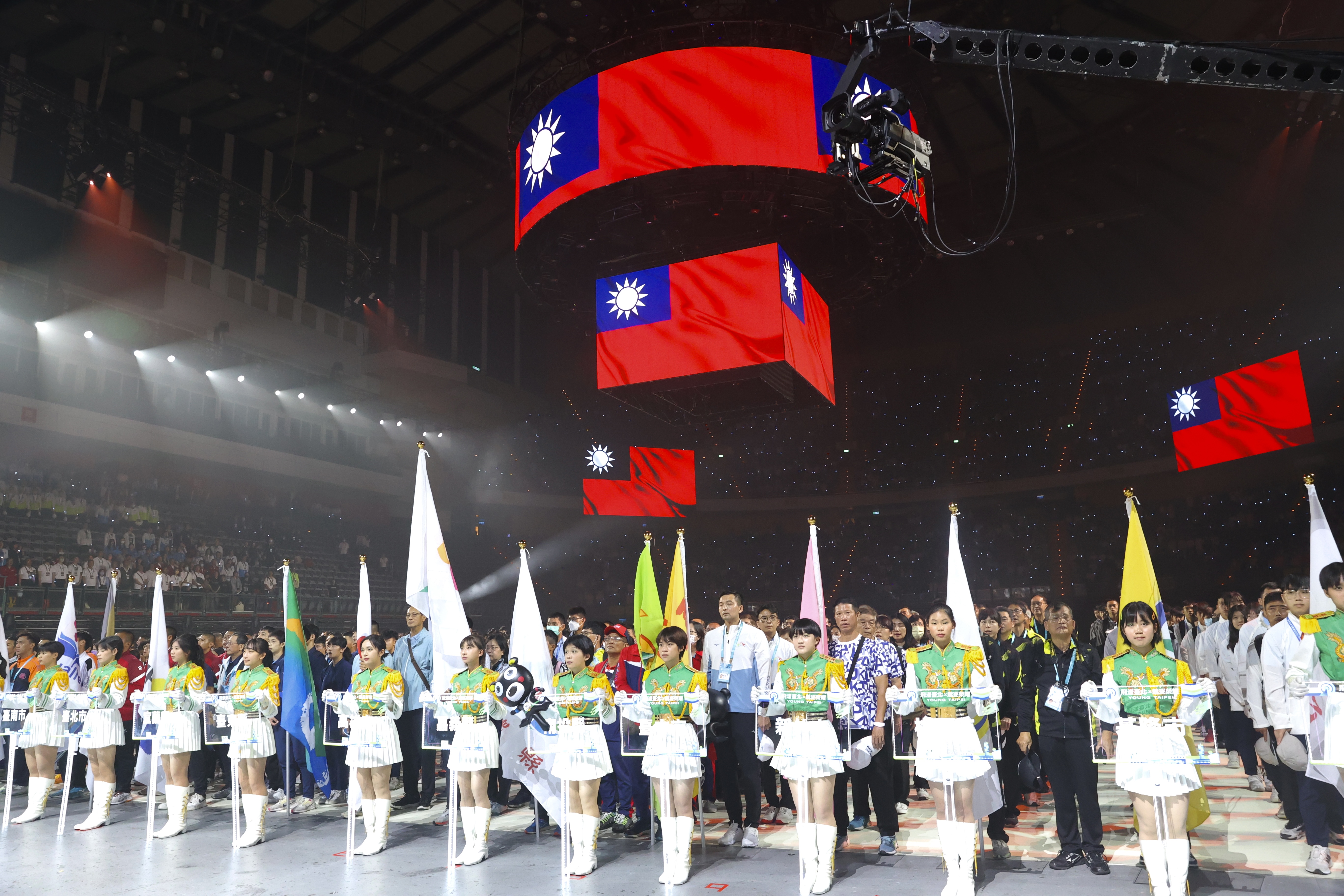 全中運》台北暌違12年舉辦、小巨蛋開幕　1.6萬人角逐22種運動