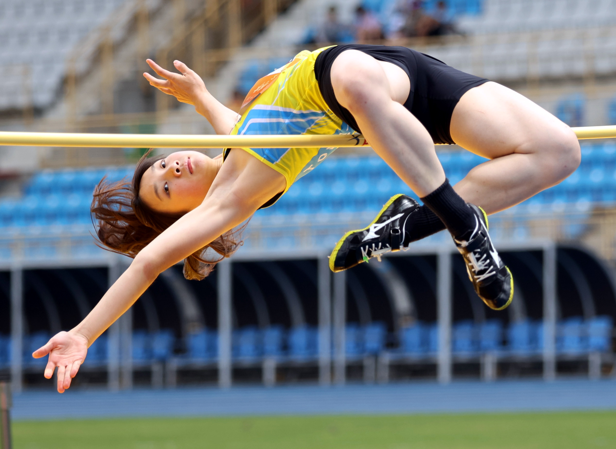 全中運》女子跳高摘金卻傷左踝　林沛萱：很可惜