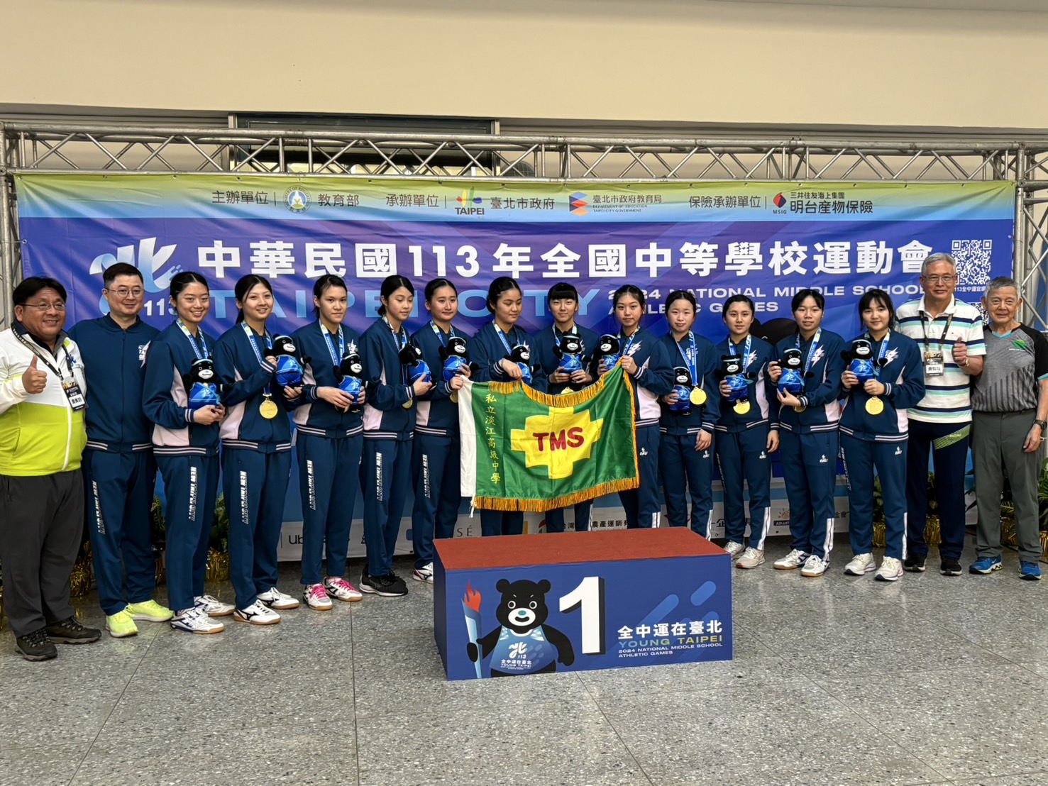 全中運》淡江包辦桌球國、高中女團金牌　贏在心態更沉著