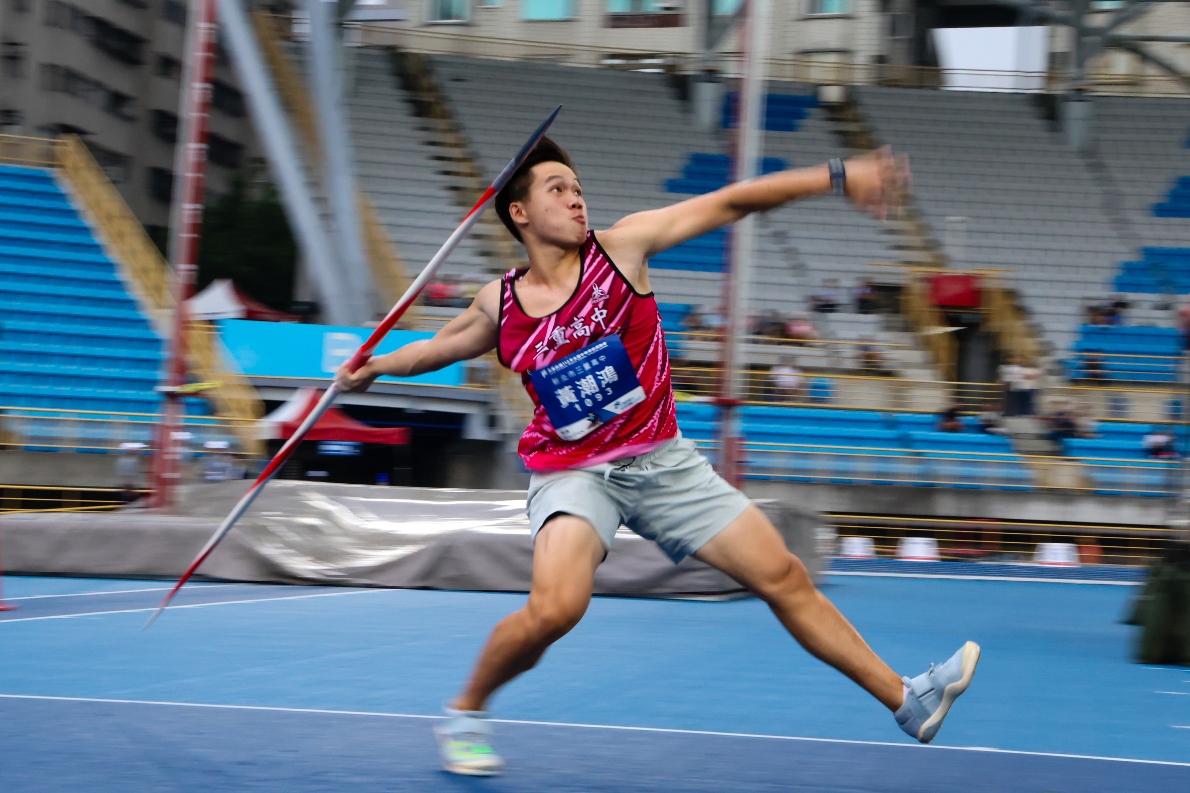 全中運》遇苦戰仍連4年標槍奪金　黃潮鴻：再不醒要輸了