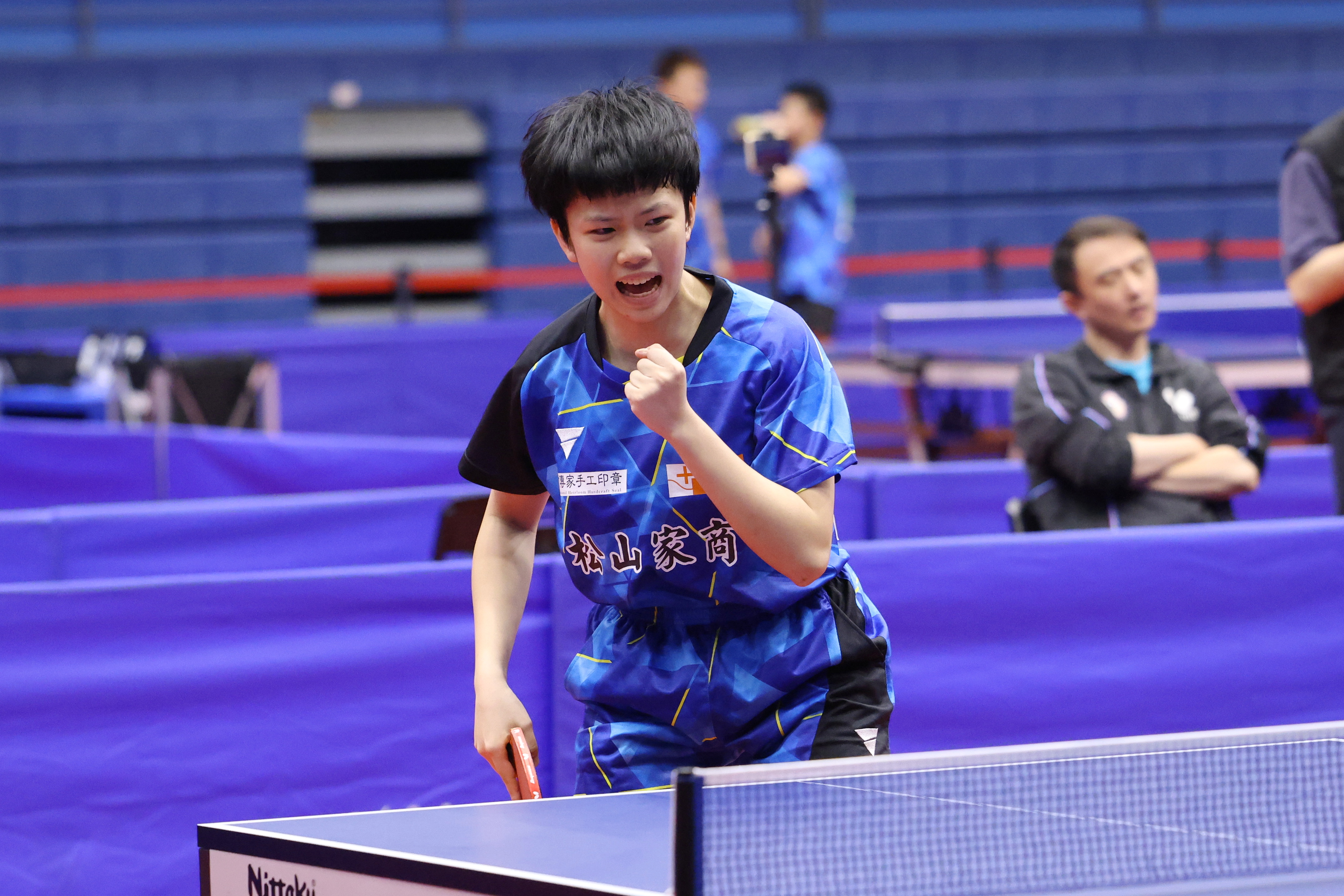 全中運》鄭樸璿桌球高女單打封后當畢業禮　遺憾混雙無金