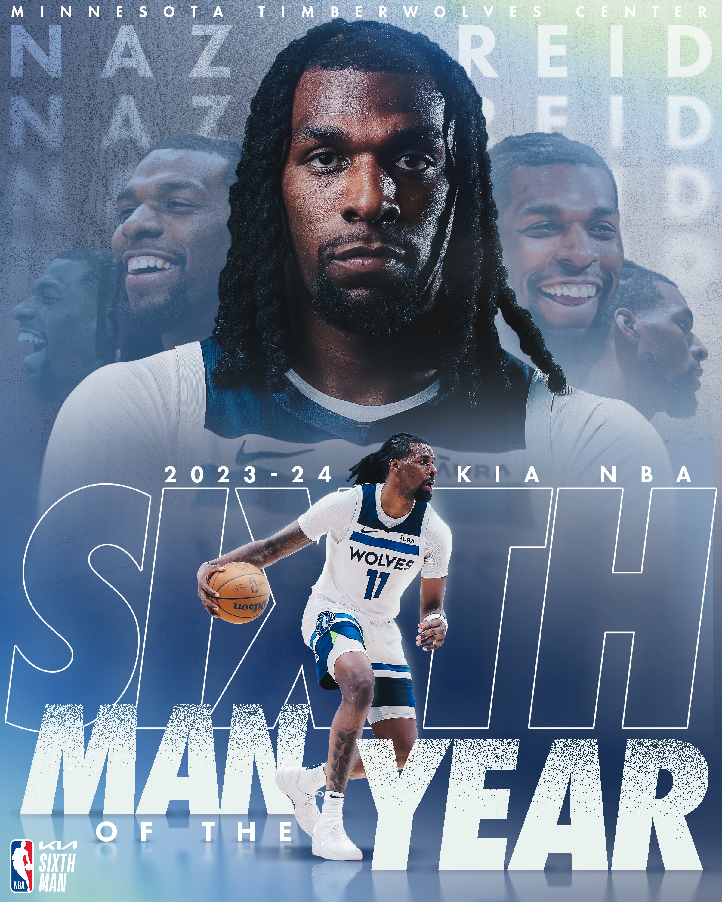 NBA》灰狼隊長Reid拿下年度第6人　總分差史上最少擊敗Monk