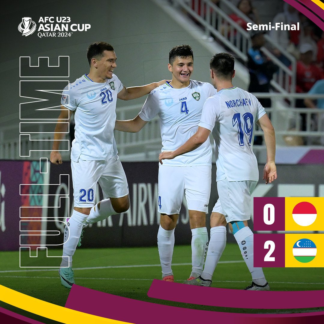 足球》U23亞洲盃　烏茲別克晉級決賽首獲奧運門票