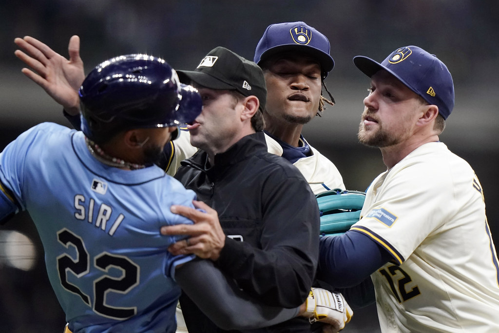 MLB》釀酒人光芒衝突懲處出爐　4人遭禁賽且罰款