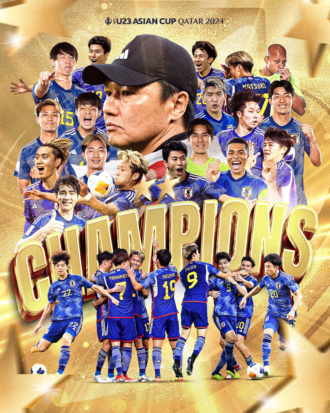 足球》U23亞洲盃　日本補時進球氣走烏茲別克封王