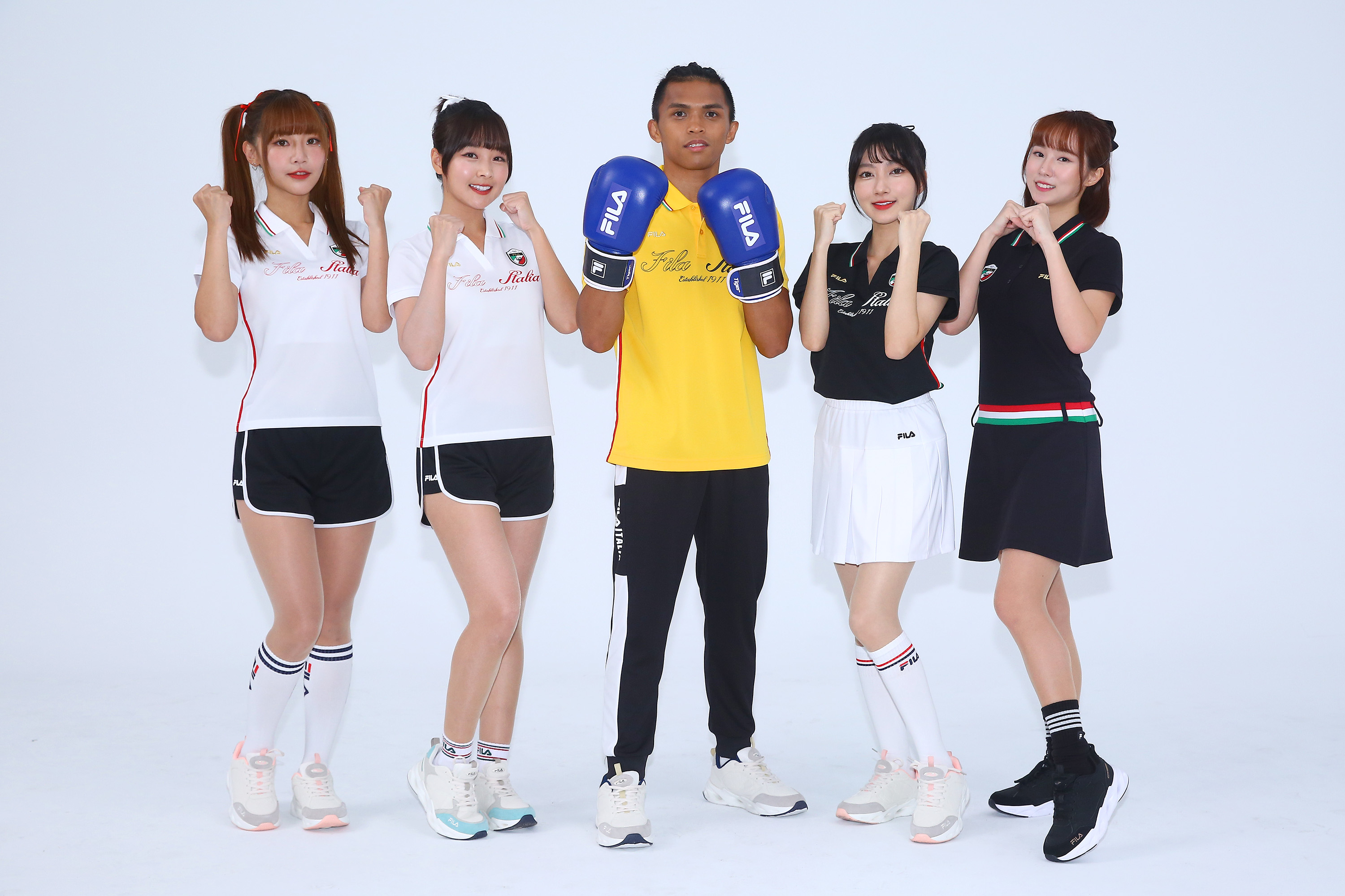 賴主恩披FILA戰袍「拳」力奪金　啦啦隊女神集結組最強應援團