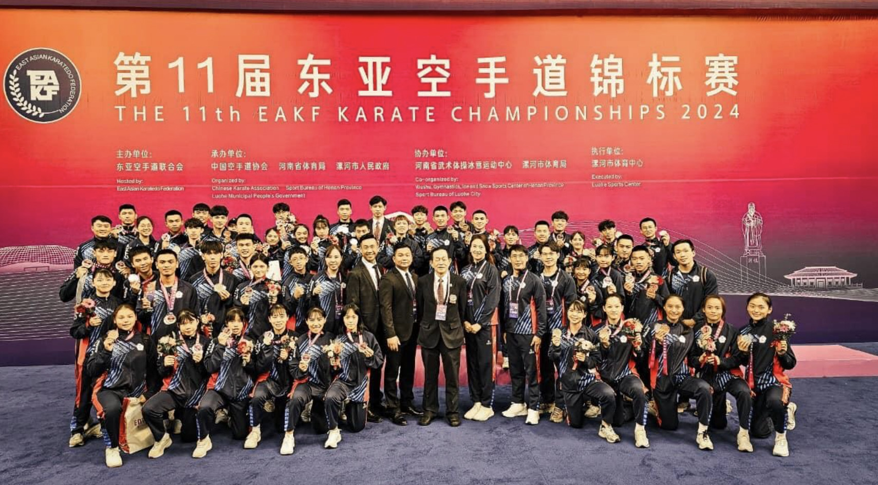 空手道》東亞錦標賽台灣21金　史上最佳居獎牌榜首