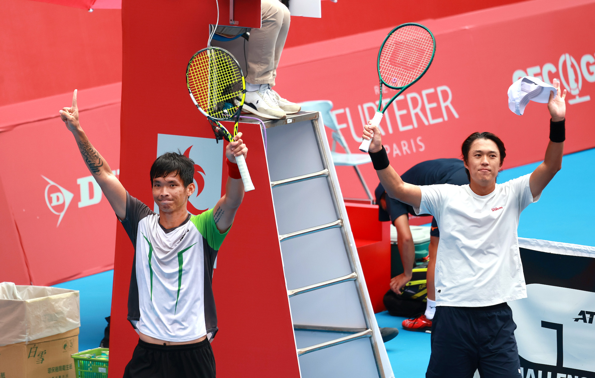 網球》華國三太子盃　台韓組合何承叡/南智星晉級決賽