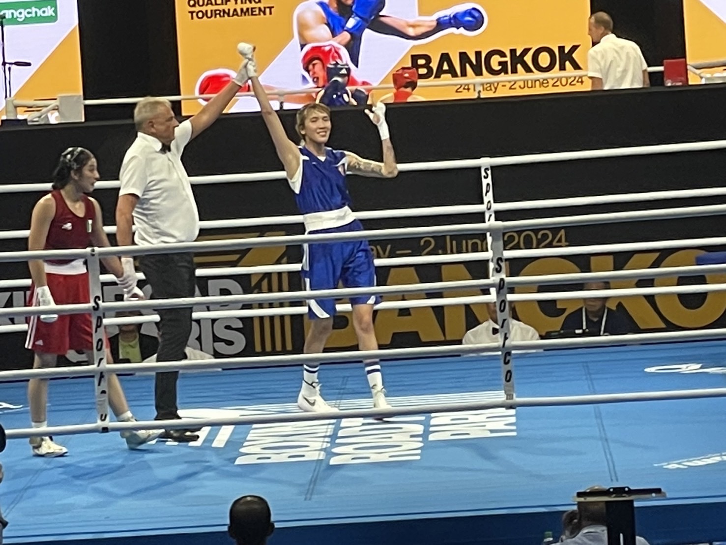 奧運》黃筱雯資格賽首戰告捷！　再贏2場就能前進巴黎奧運