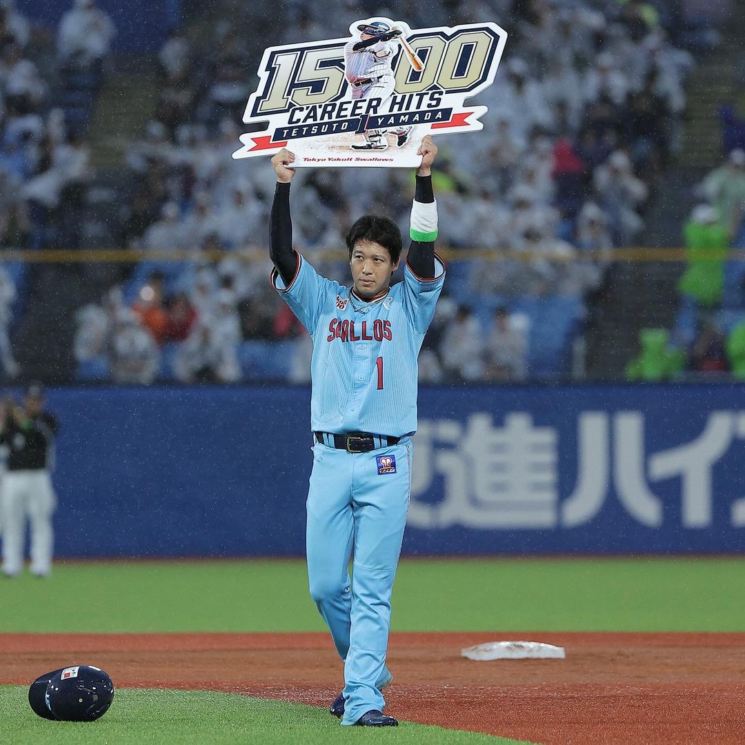 日職》山田哲人最年輕1500安達陣　日媒仍評還須提升表現