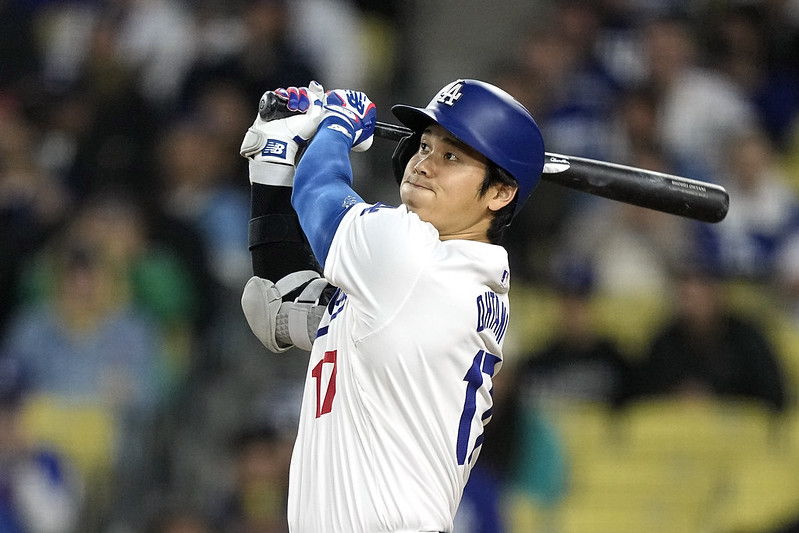 MLB》(影)大谷翔平炸裂+3打點　道奇橫掃大都會