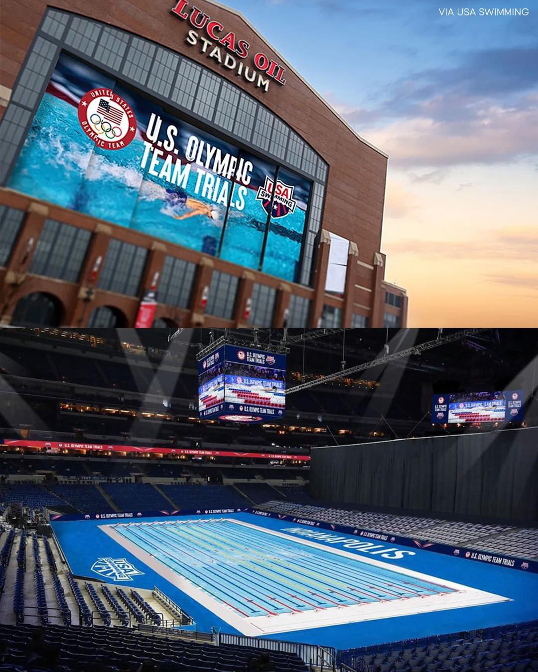 奧運》美式足球場裡搭建游泳池選國手　最便宜門票1.5萬元