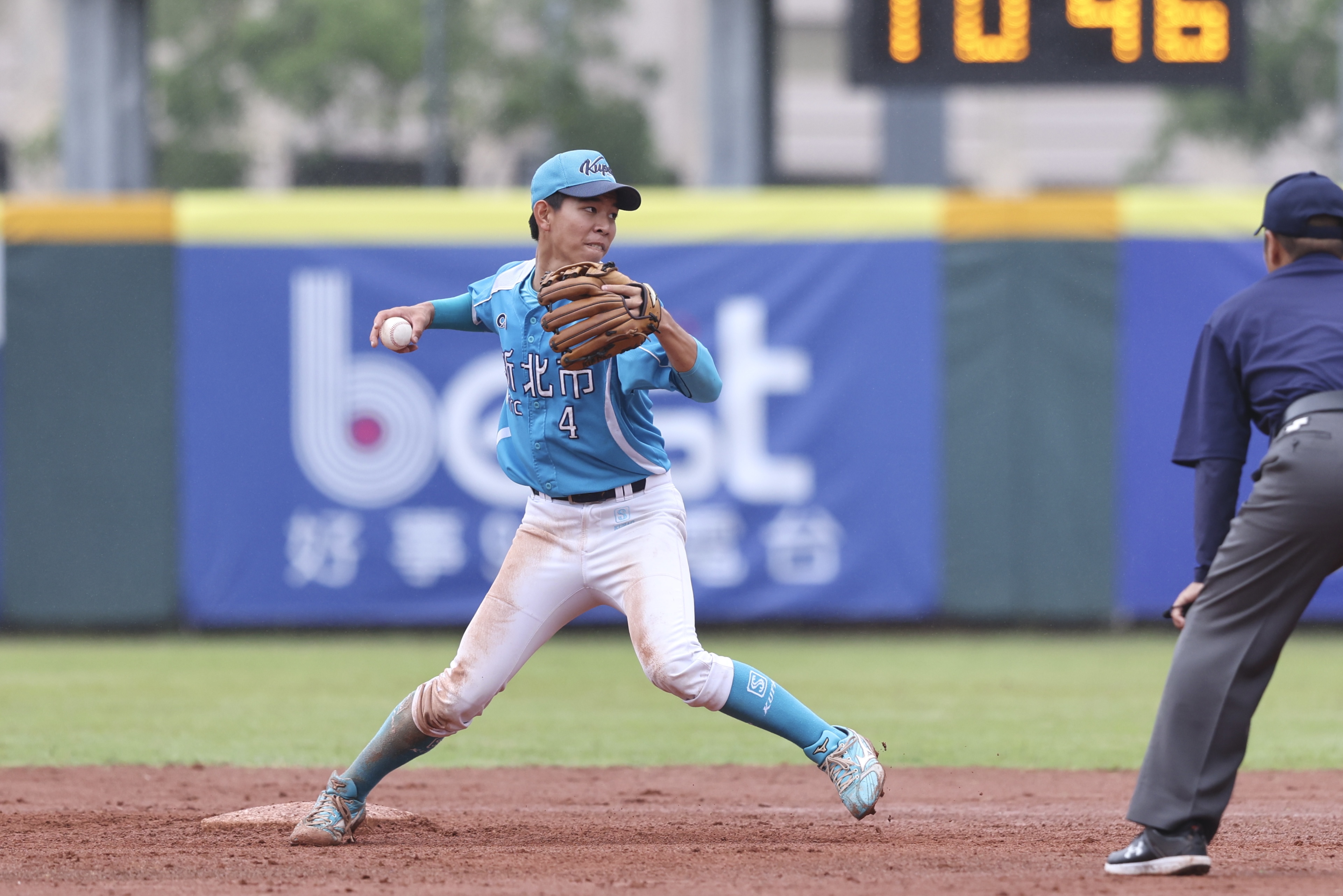 玉山盃》菜鳥張乙安首出賽4安「鐵支」　新北擊敗南投成首支晉級4強球隊