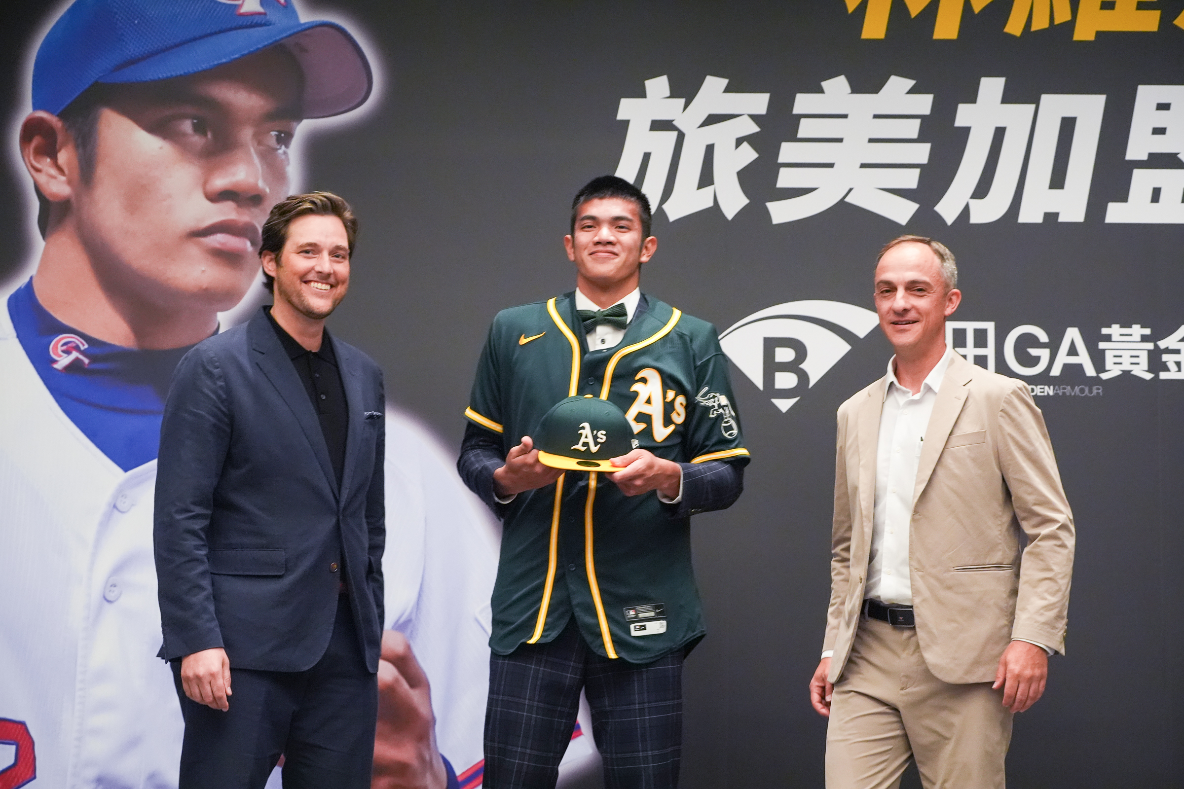 平鎮強投旅外》加入運動家已向學長先請益　林維恩期待品嚐沙子宸手藝