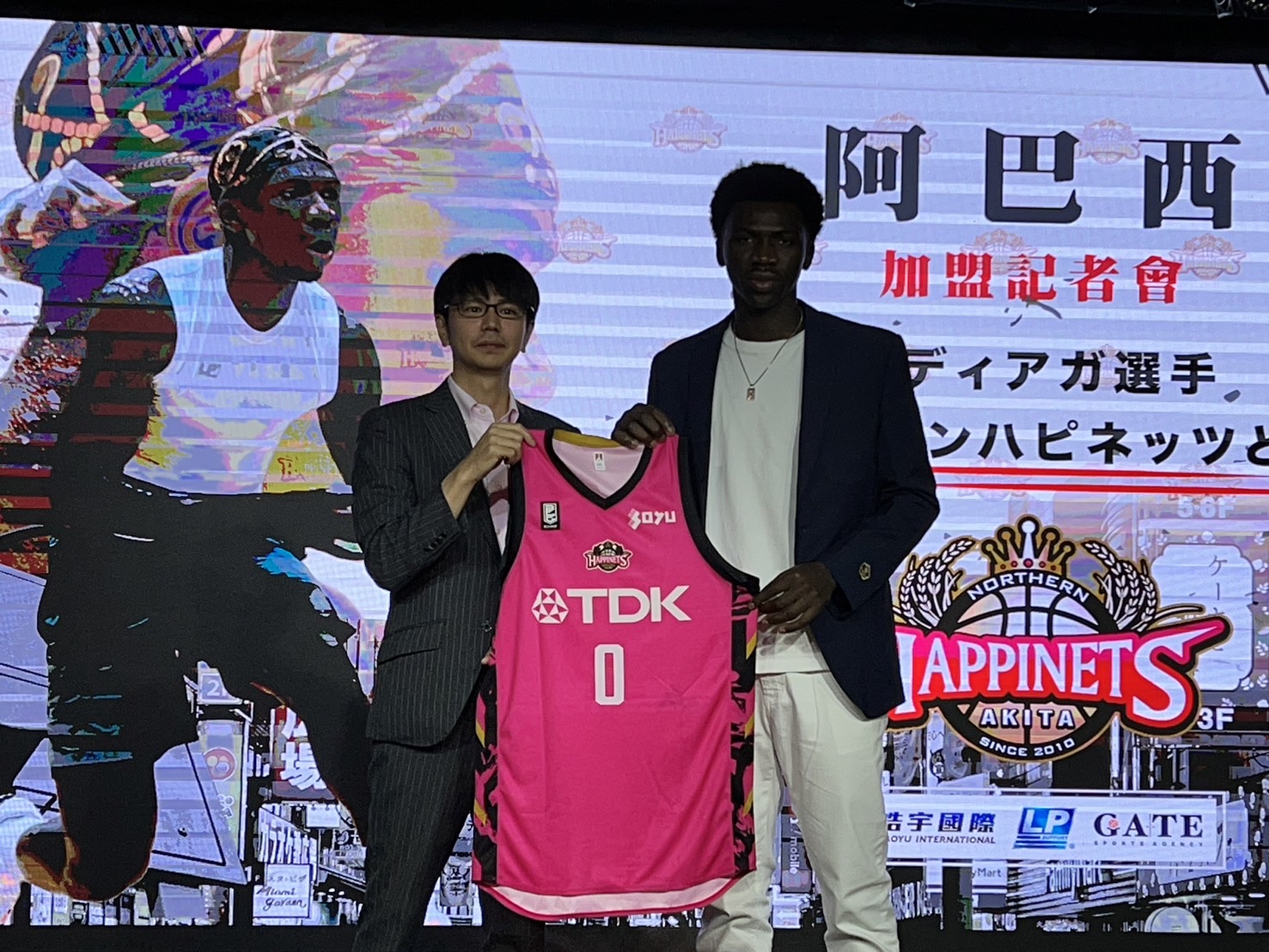阿巴西旅日》複數年合約！　加盟日本B聯盟秋田北部喜悅