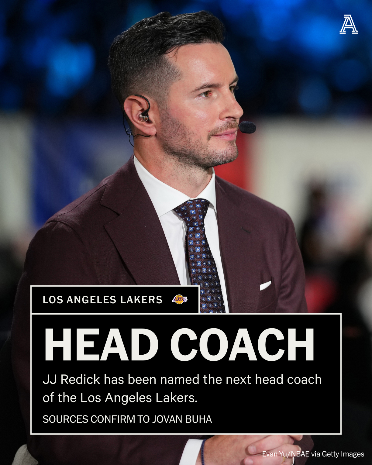 NBA》湖人新總教練JJ Redick　每季薪水2.58億元