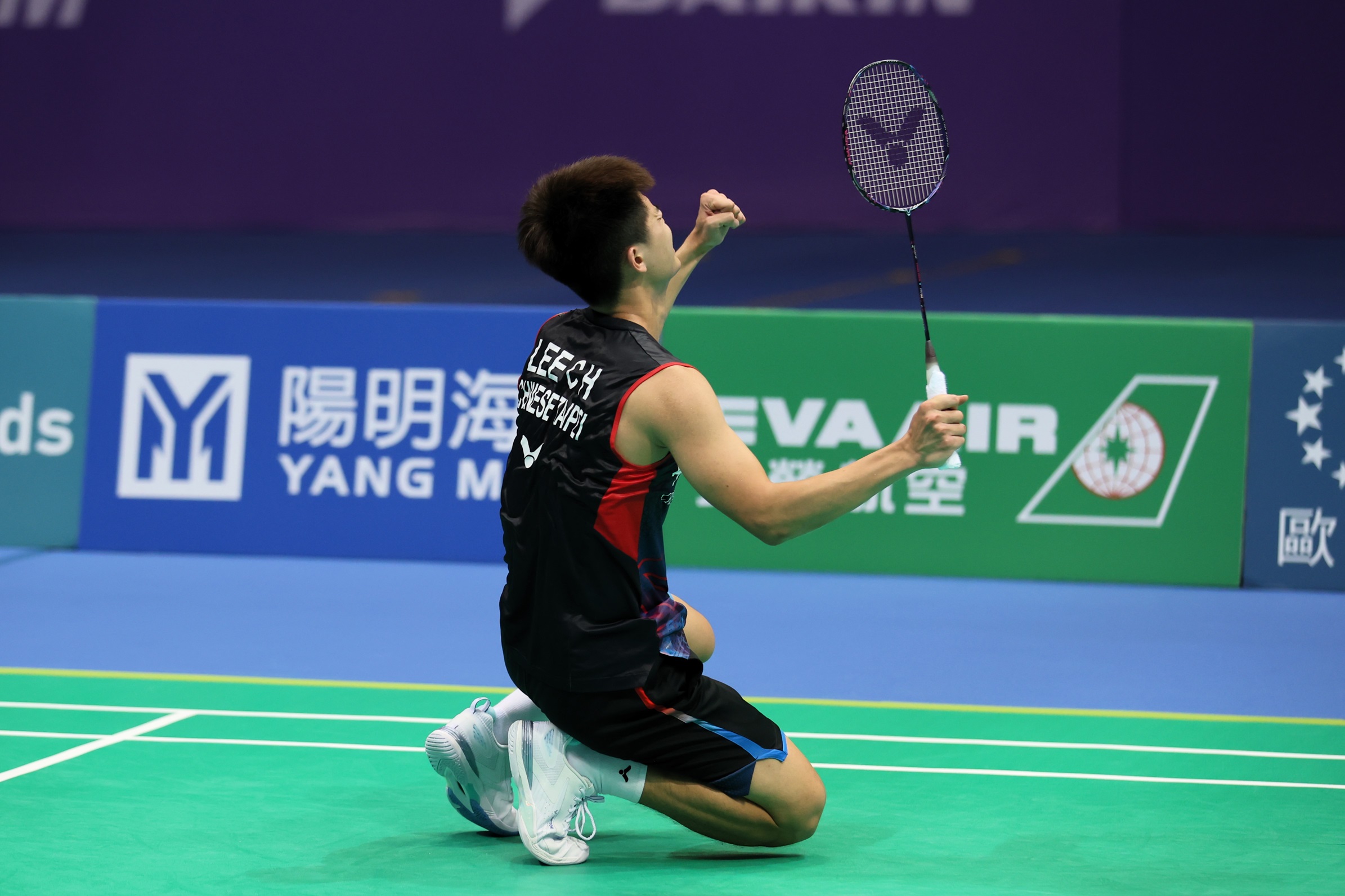 高雄羽球大師賽》李佳豪封王飆男兒淚　許玟琪收女單冠軍