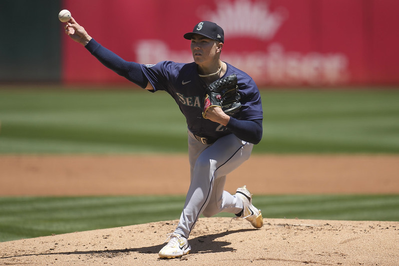 MLB》僅投60球　水手華裔強投Woo因右腿筋緊繃降板