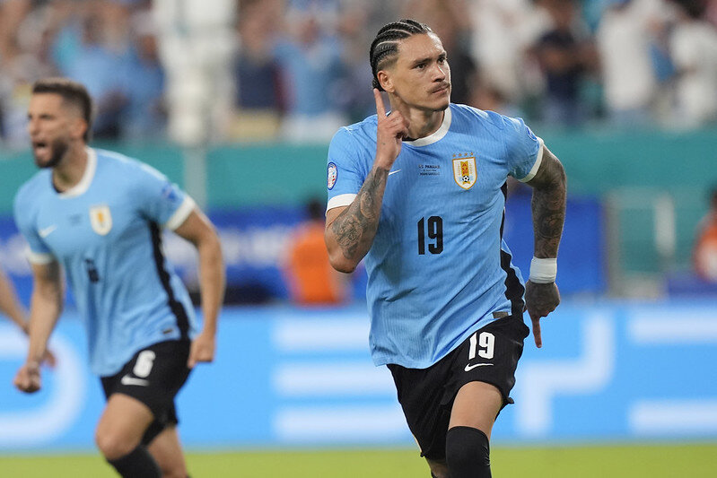 美洲盃》烏拉圭5球大勝出線在望　美國爆冷不敵巴拿馬