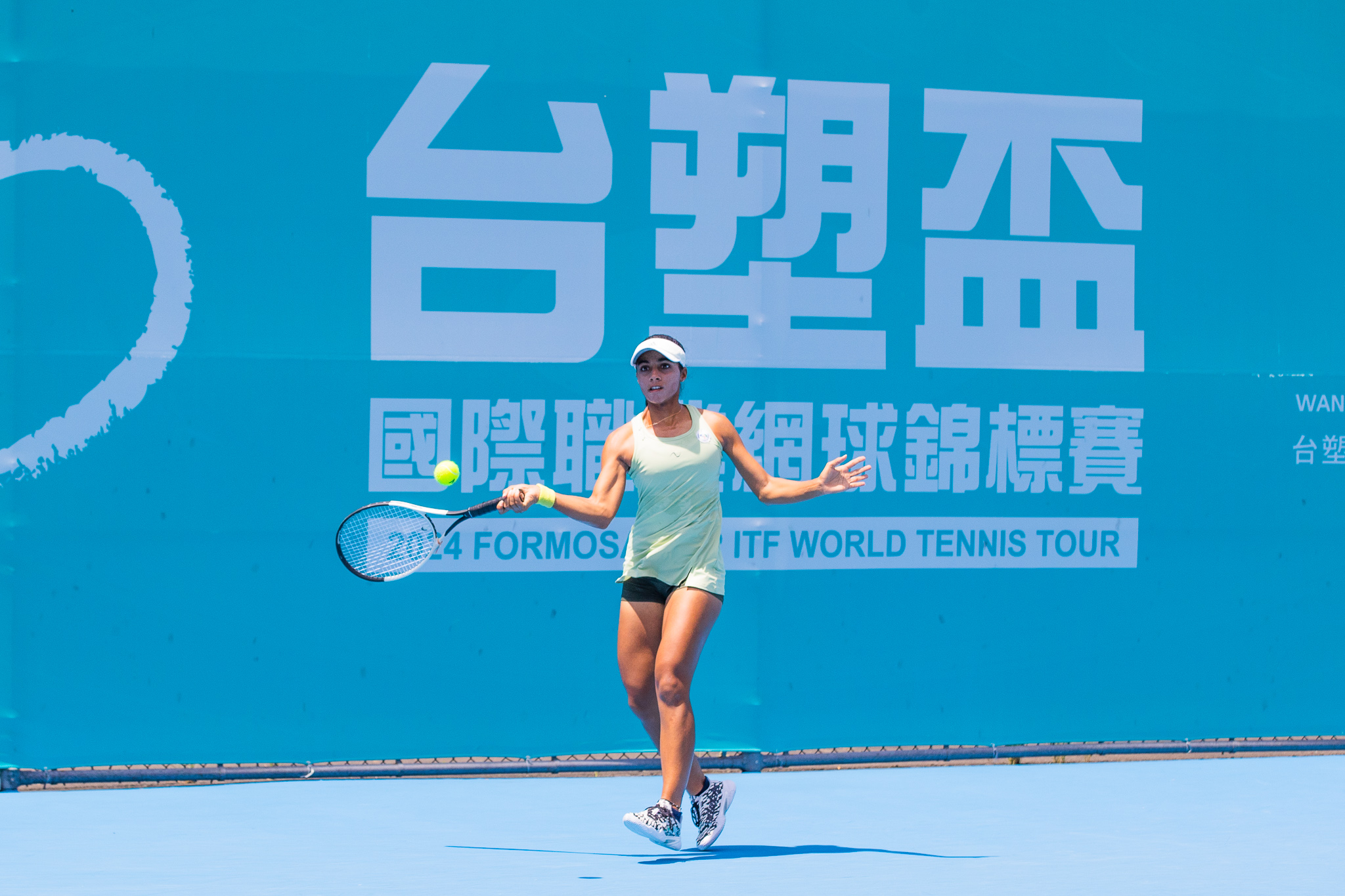 台塑盃女網賽》氣候炎熱像家鄉　印度Vaidehi Chaudhari封后