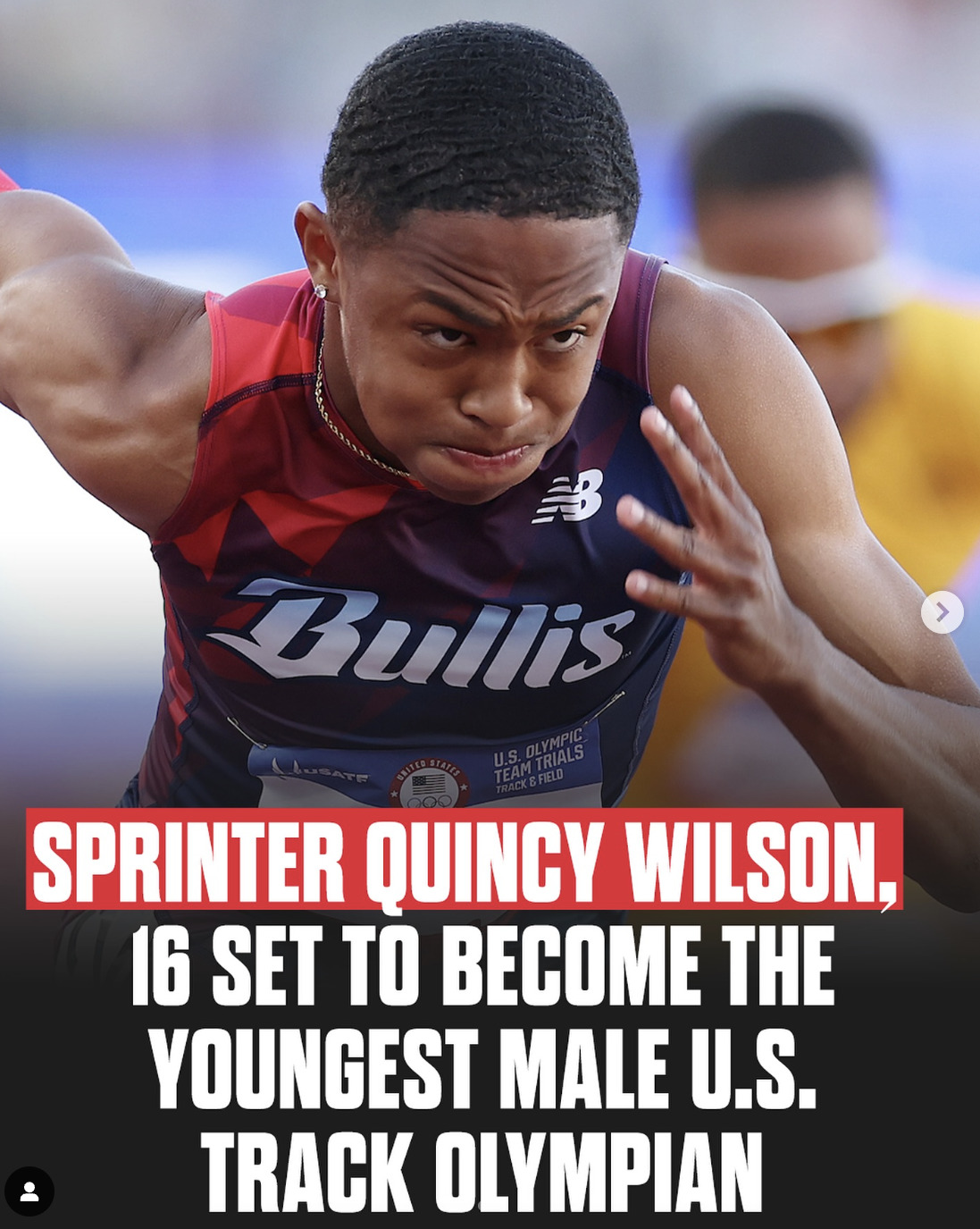 田徑》16歲Quincy Wilson　史上最年輕美國田徑奧運男選手