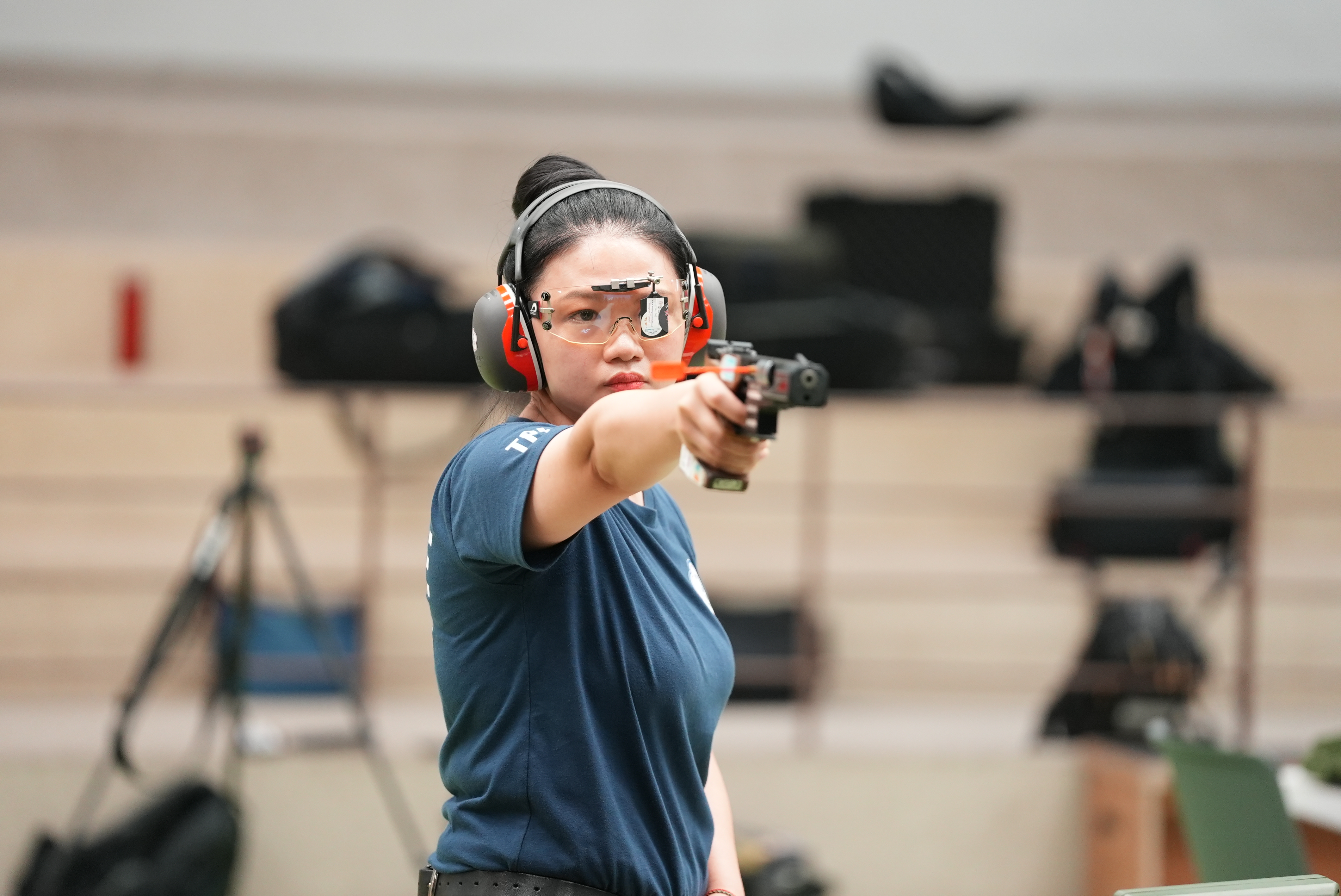奧運》25米手槍雙姝　田家榛「變態」備戰、吳佳穎平靜