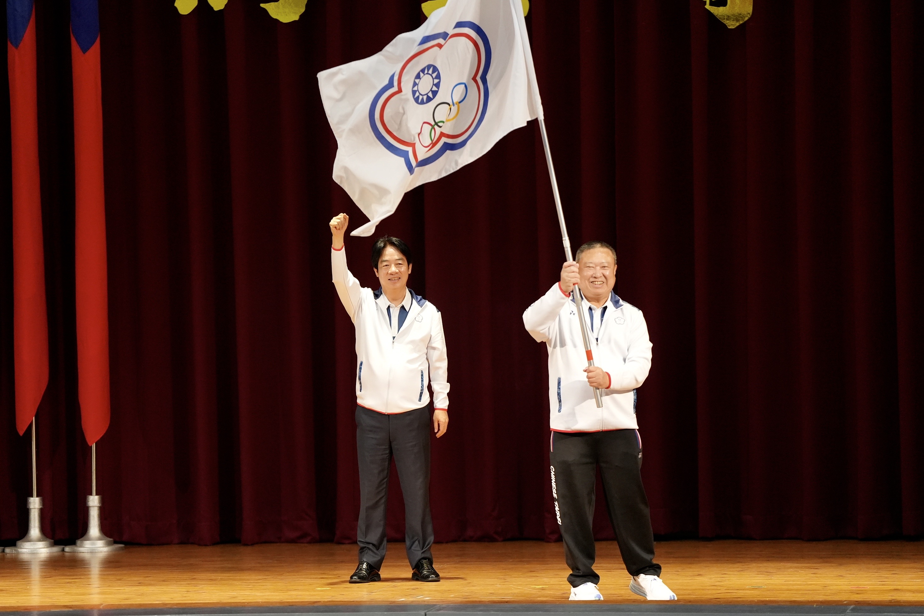 奧運》總統授旗頒贈加菜金20萬元　中華奥會：充滿信心 