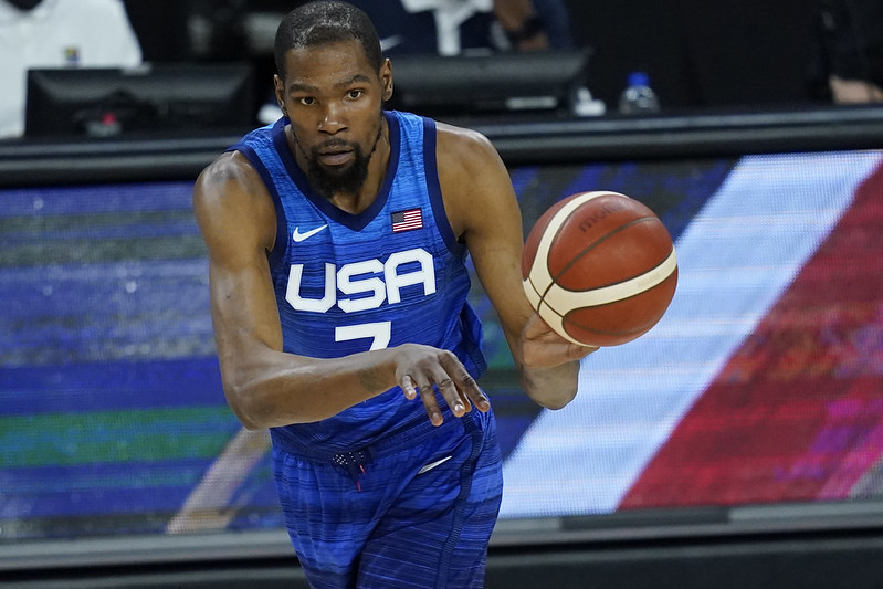 奧運》美國男籃熱身明首戰加拿大　KD腿傷獨缺陣