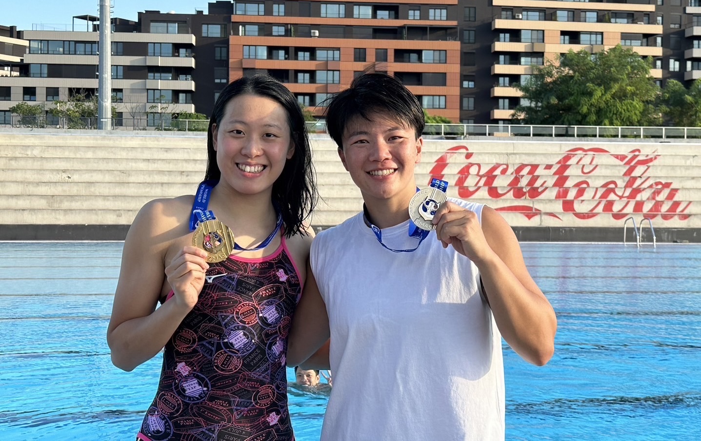 世界蹼泳錦標賽》黃渼茜摘金　總統致電申賀