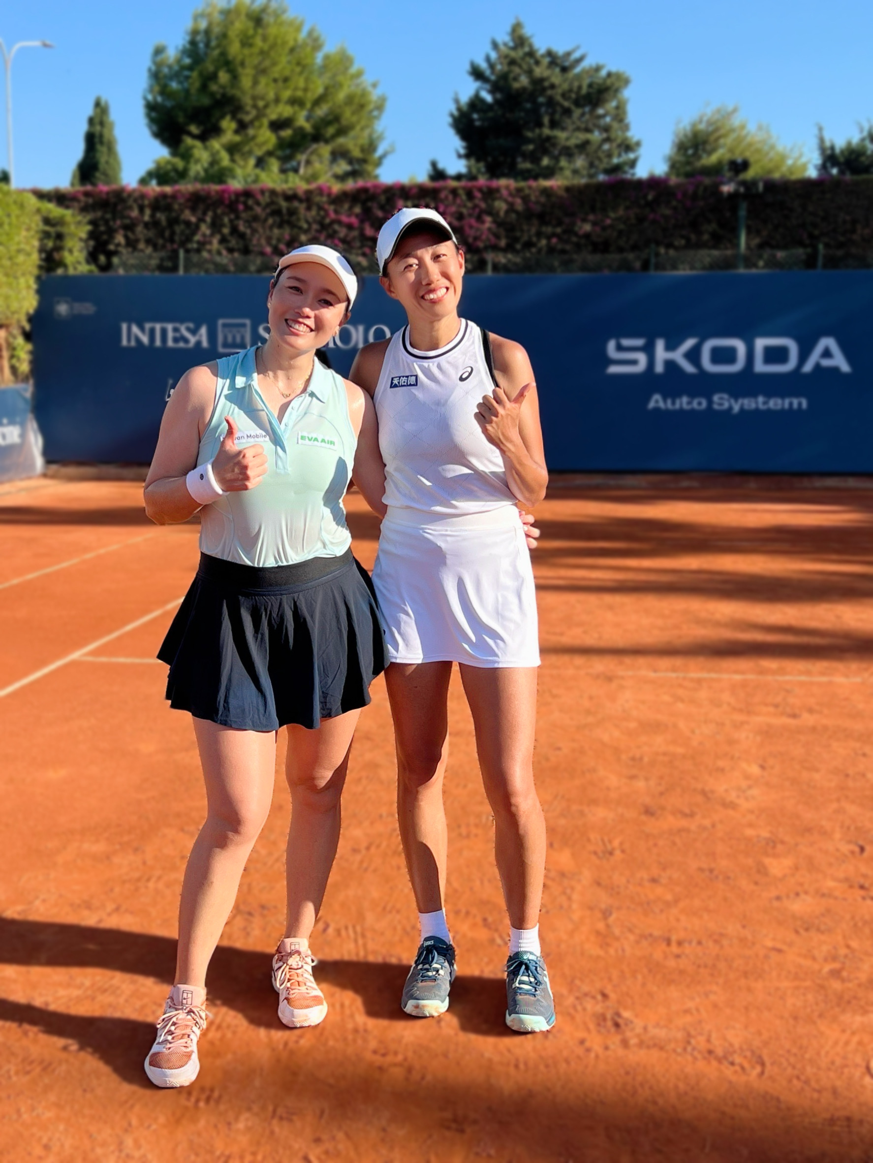 奧運》今年首戰告捷　詹詠然聯手張帥挺進巴勒摩8強