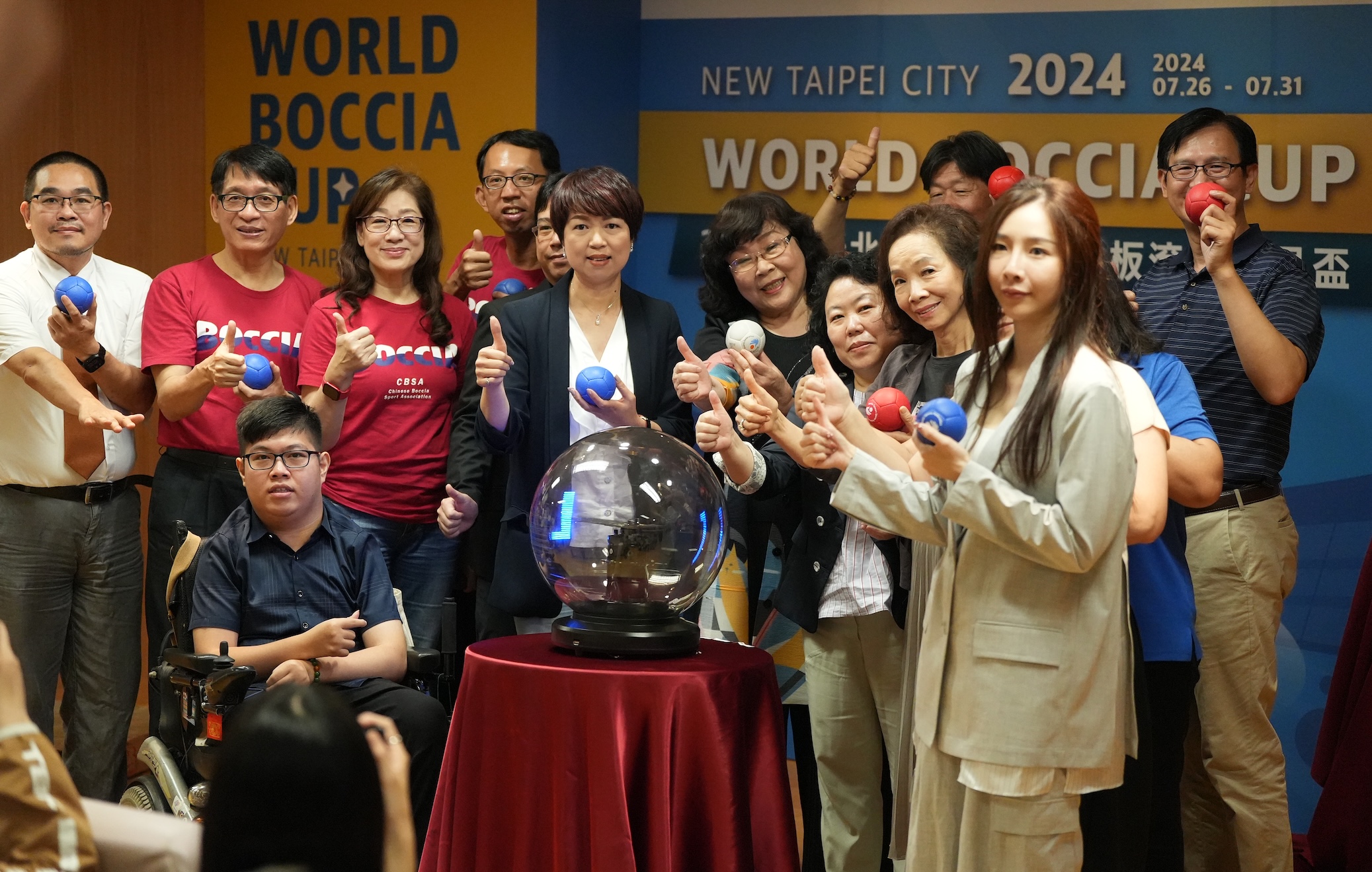 地板滾球》國際帕拉世界盃就在新莊體育館　中華隊10位選手應戰