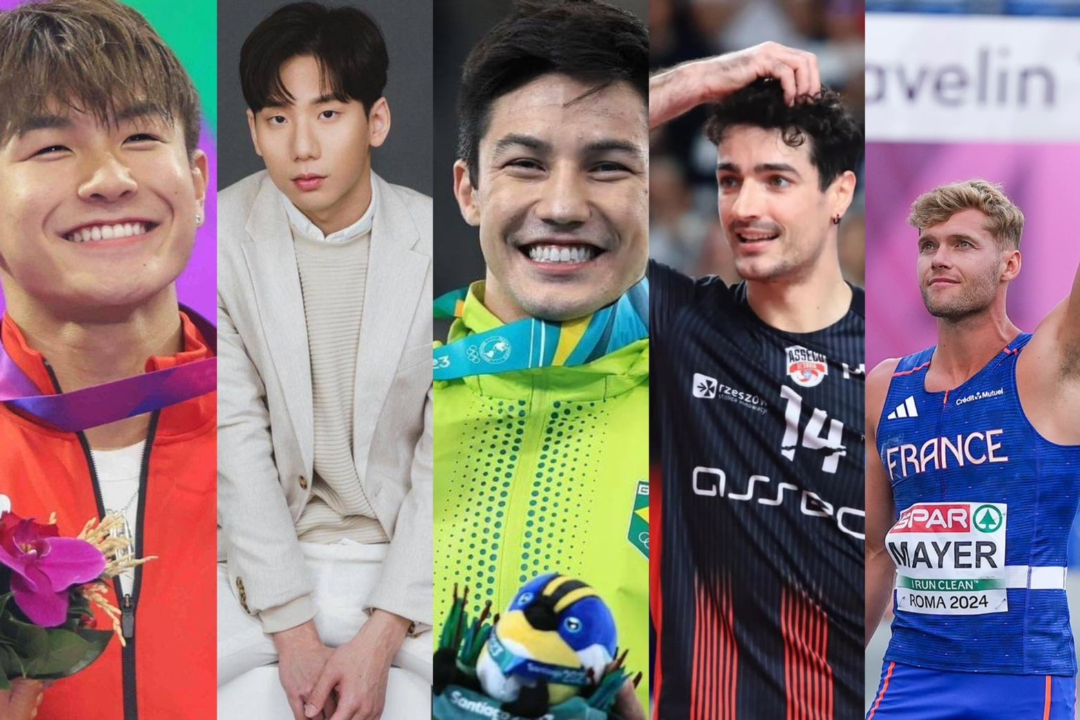 奧運》盤點5大俊男帥哥　「台灣蝶王」、「巴西吳彥祖」入列