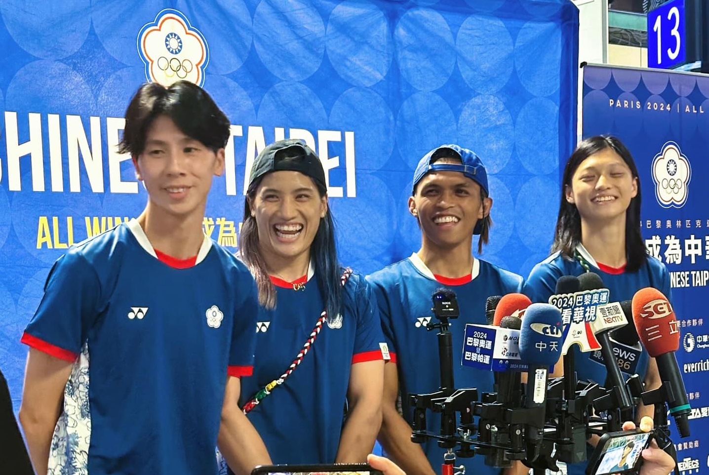 奧運》莊智淵、林郁婷等　啟程前往巴黎