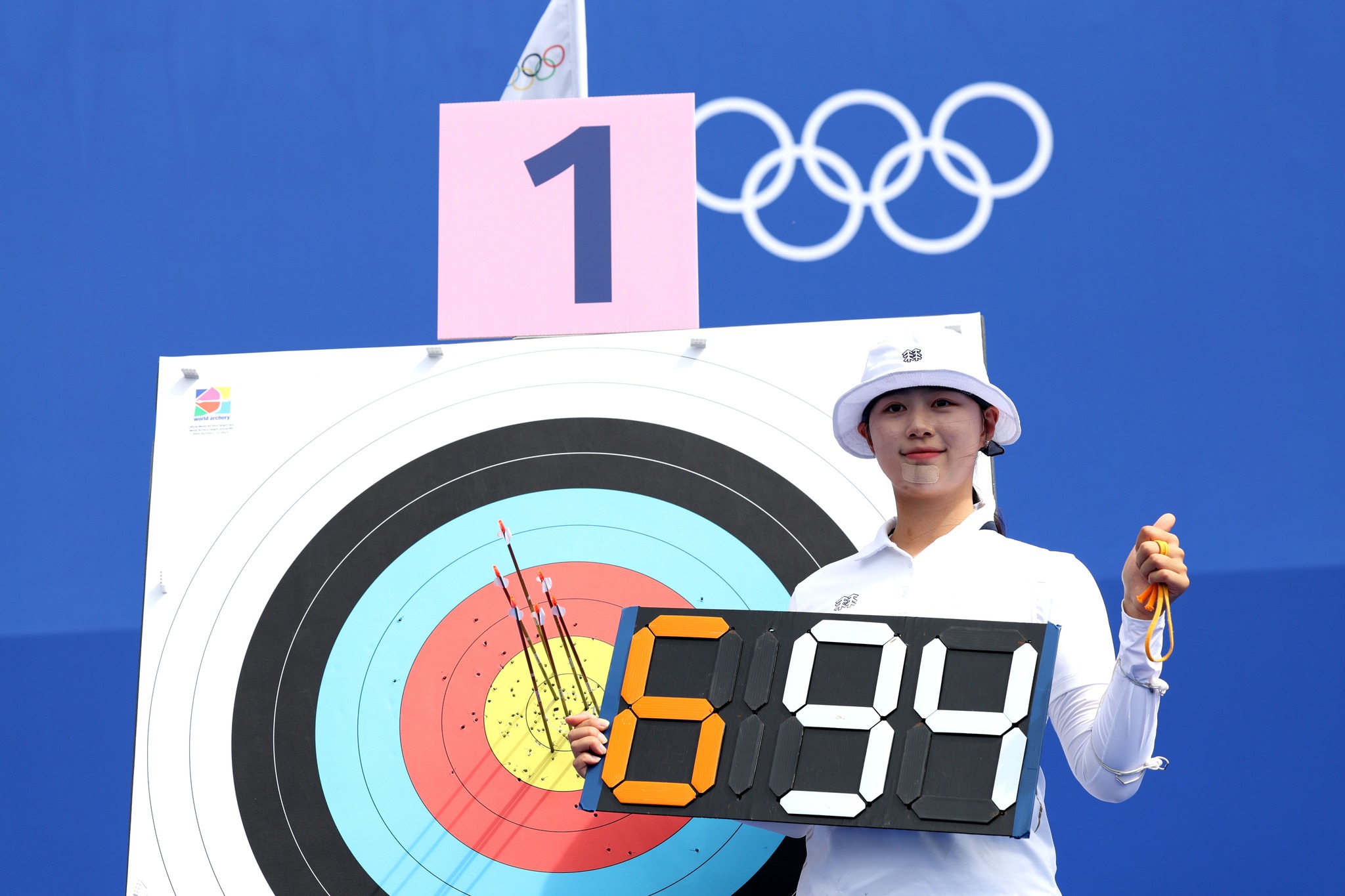 奧運》本屆首個世界紀錄　韓國射箭女將林是見又強又正　