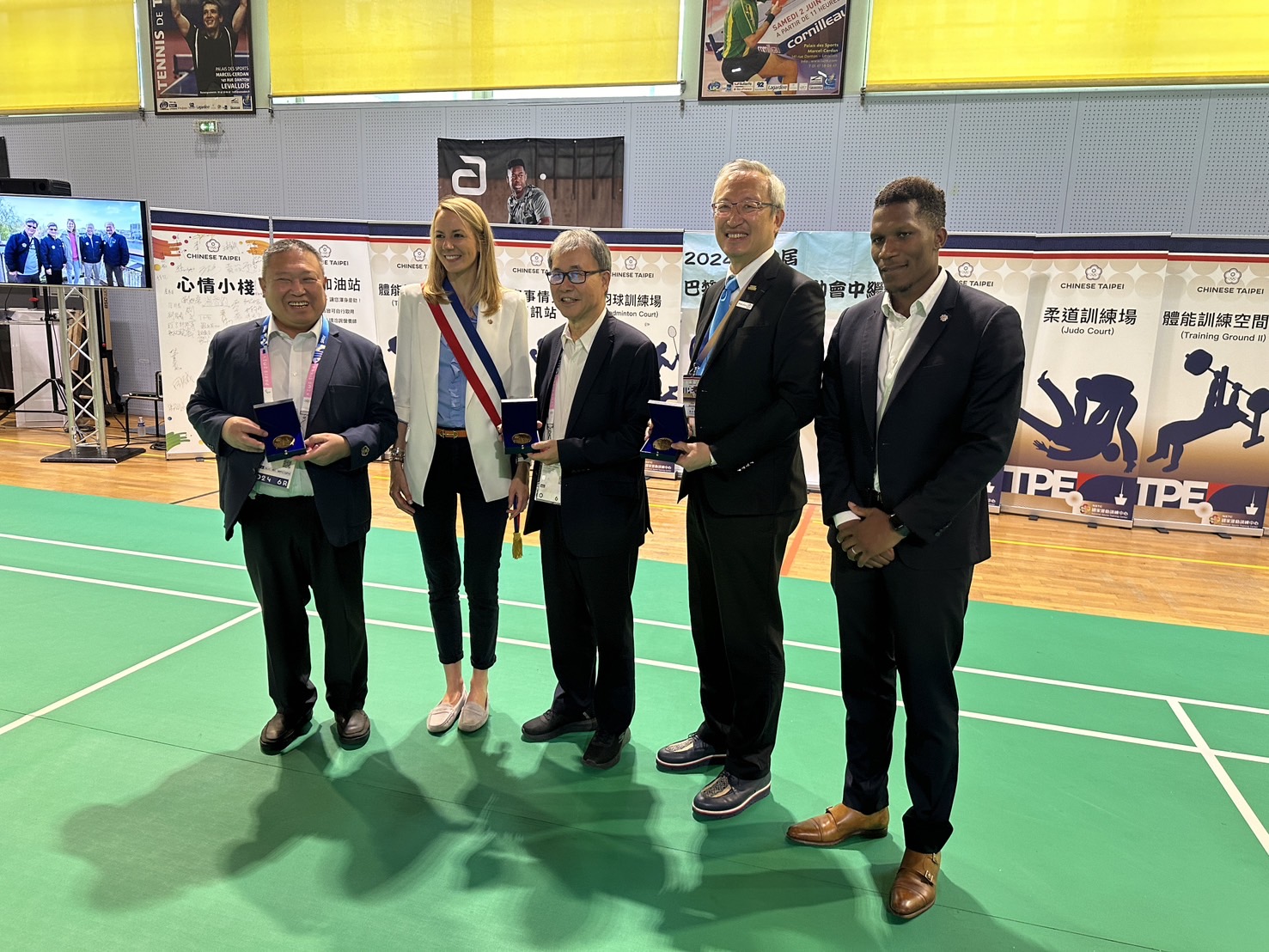 奧運》勒瓦盧瓦市運動中心免費租給中華隊　選手更從容備戰