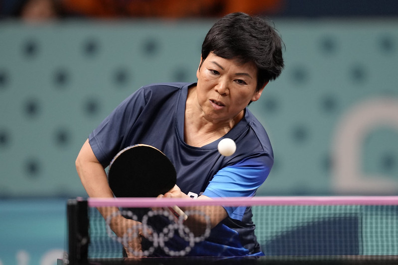 奧運》61歲倪夏蓮奪勝寫歷史　將對決球后孫穎莎