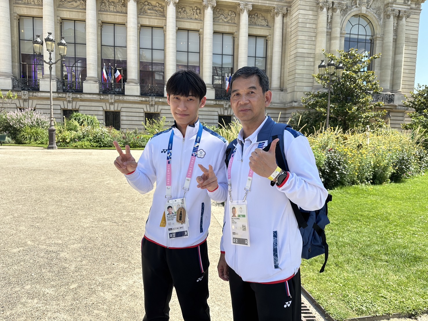 奧運》陳弈通初登五環「完全嚇到」　遭教練虧：當年都沒你緊張