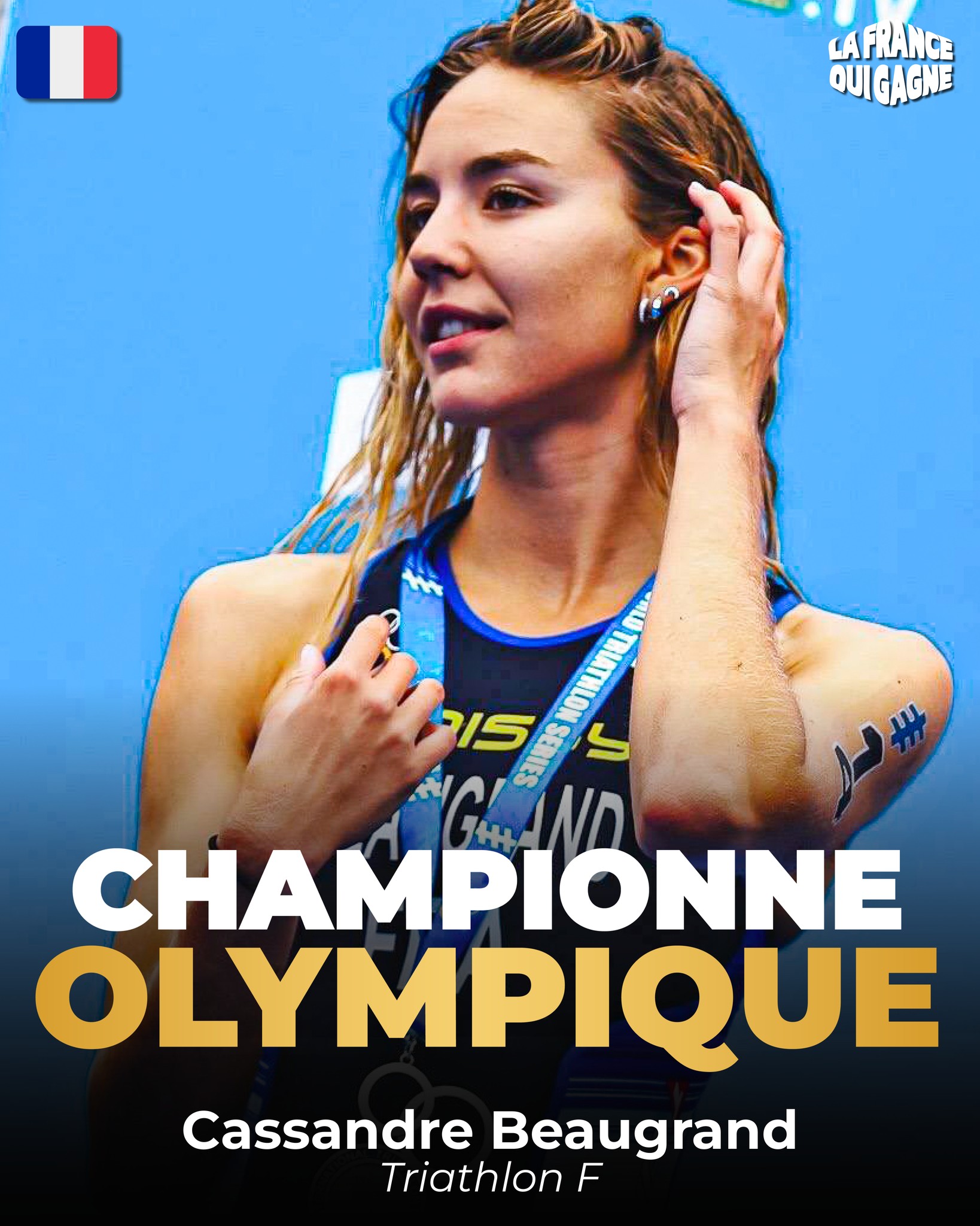 奧運》女子鐵人三項登場　Cassandre Beaugrand為法國奪隊史首金
