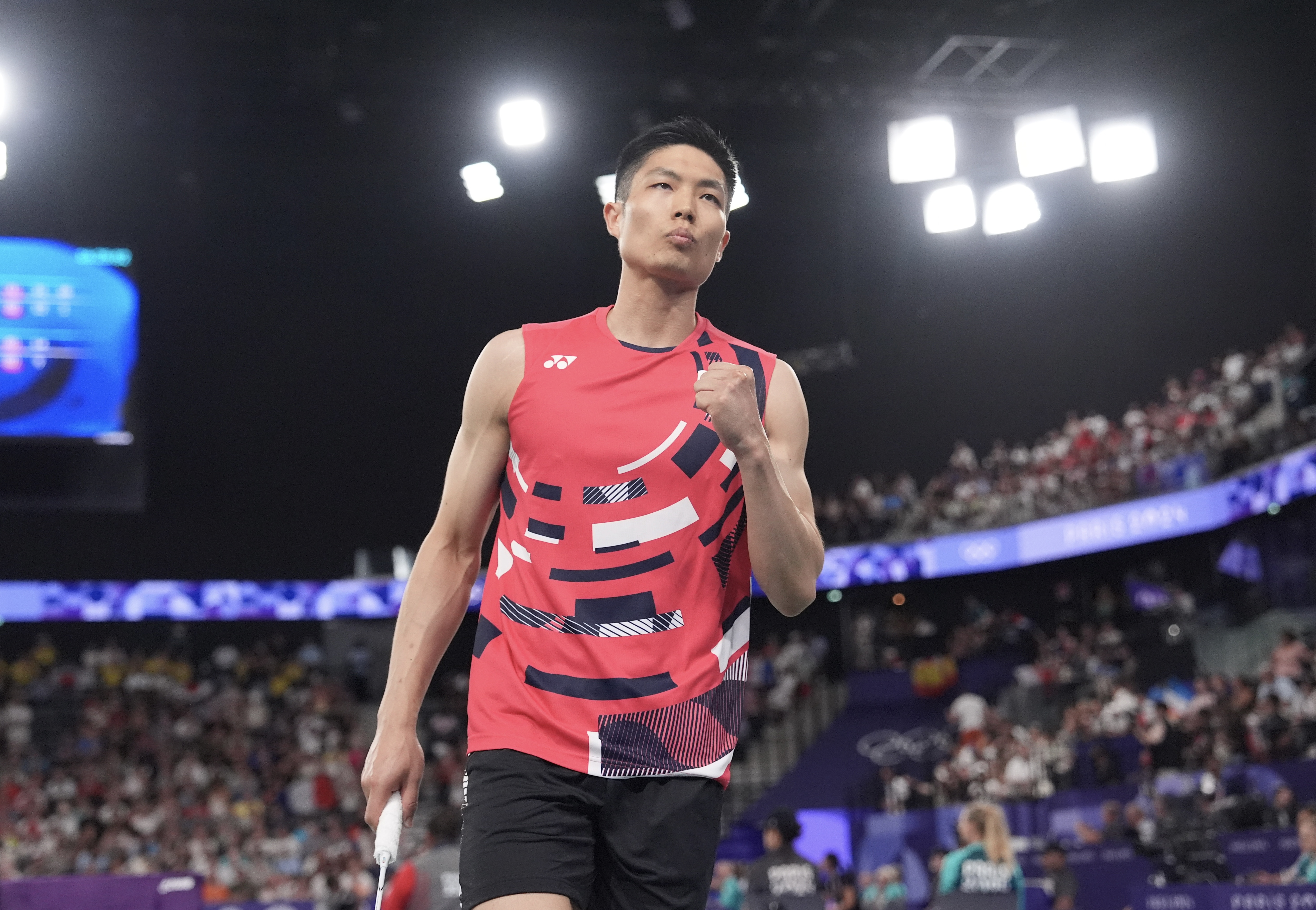 奧運》橫掃李卓耀出線後怒吼　周天成：把中華隊氣勢喊出來