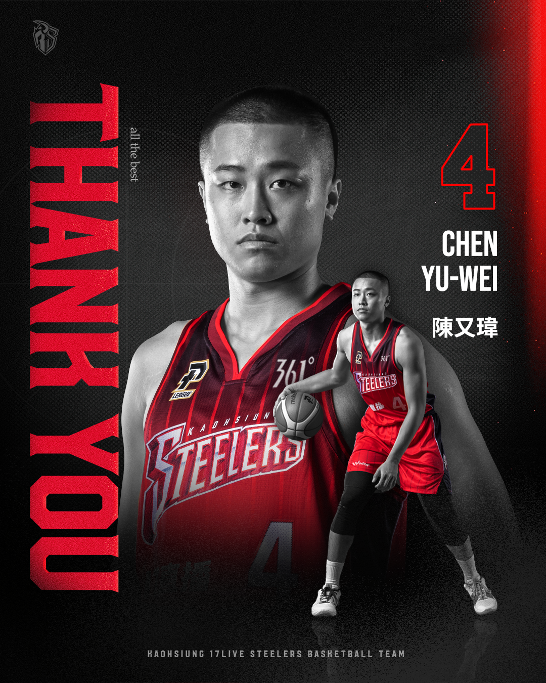 PLG》不續約陳又瑋、王律翔、李睿麒　鋼鐵人還剩誰？