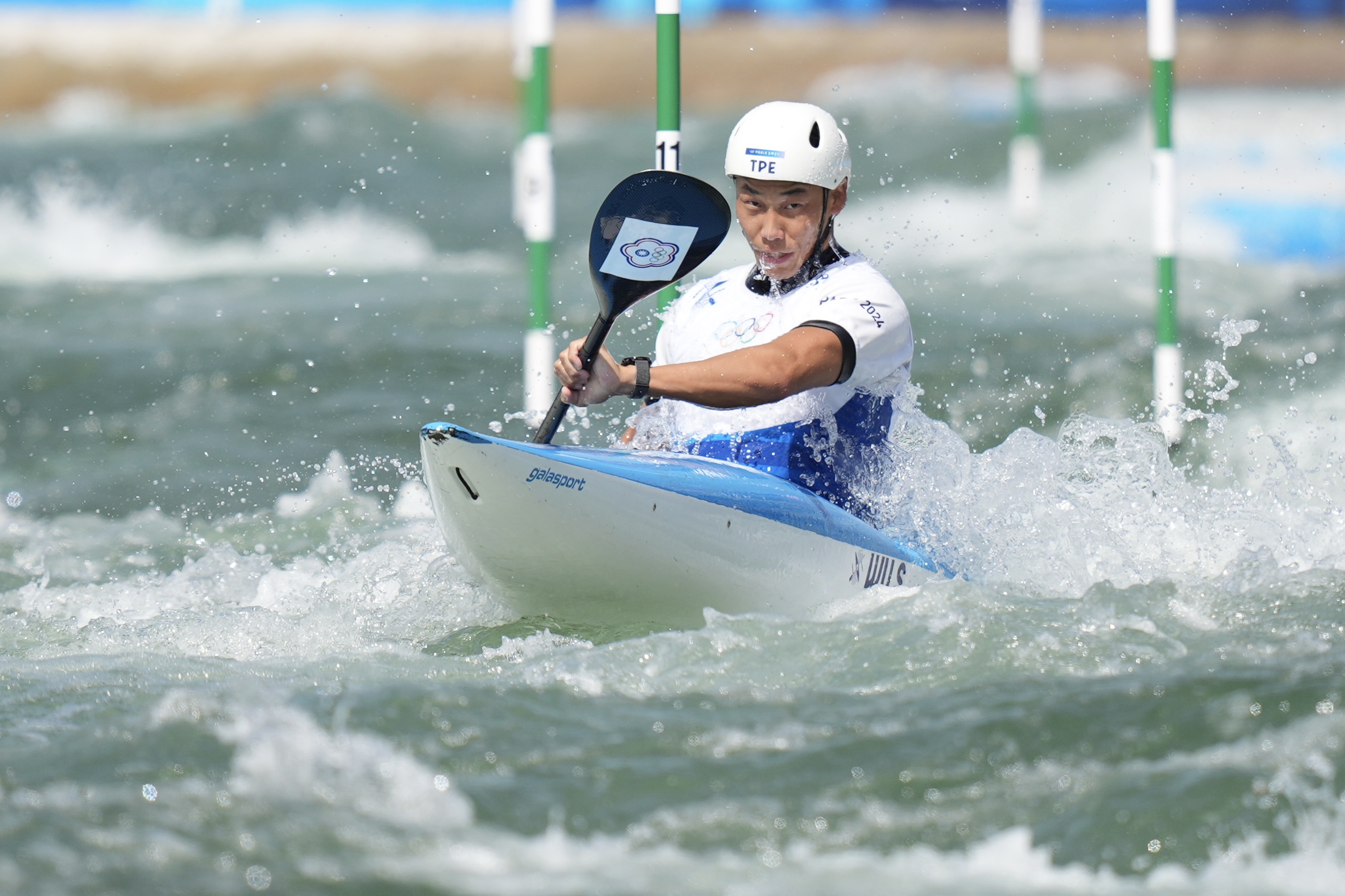 奧運》輕艇新項目極限激流　張筑涵、吳少璿今晚拚出線