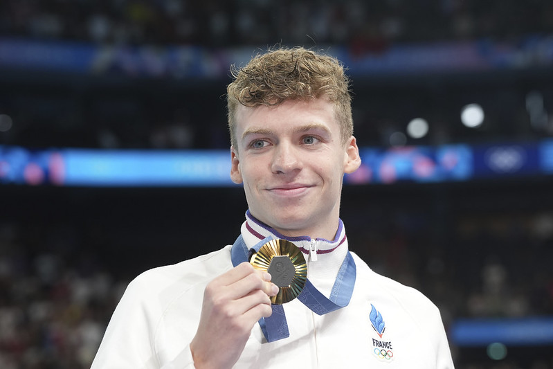 奧運》單屆個人4金平飛魚紀錄　地主英雄Marchand：瘋狂