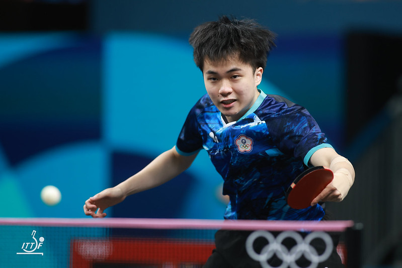 奧運》林昀儒激戰5局撂倒張本智和　中華1-1日本