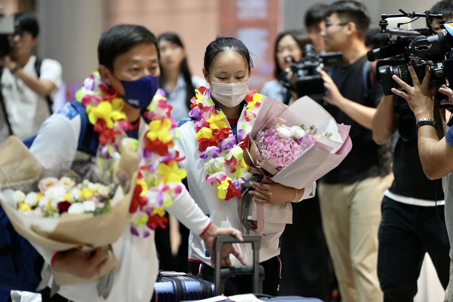 奧運選手返國》體操精靈丁華恬：站上舞台很光榮