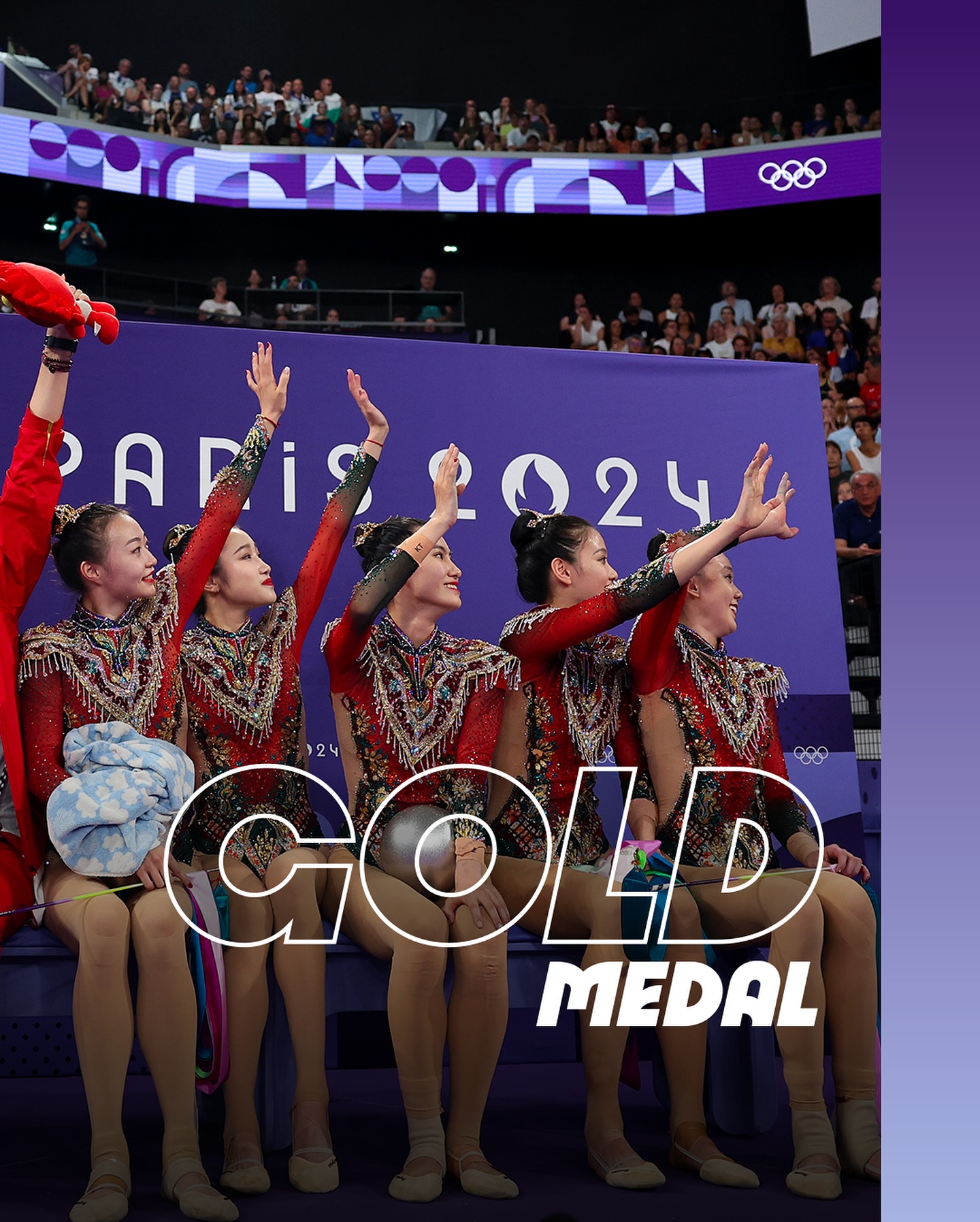 奧運》獎牌榜中國目前累積36金居第1　領先美國的33金