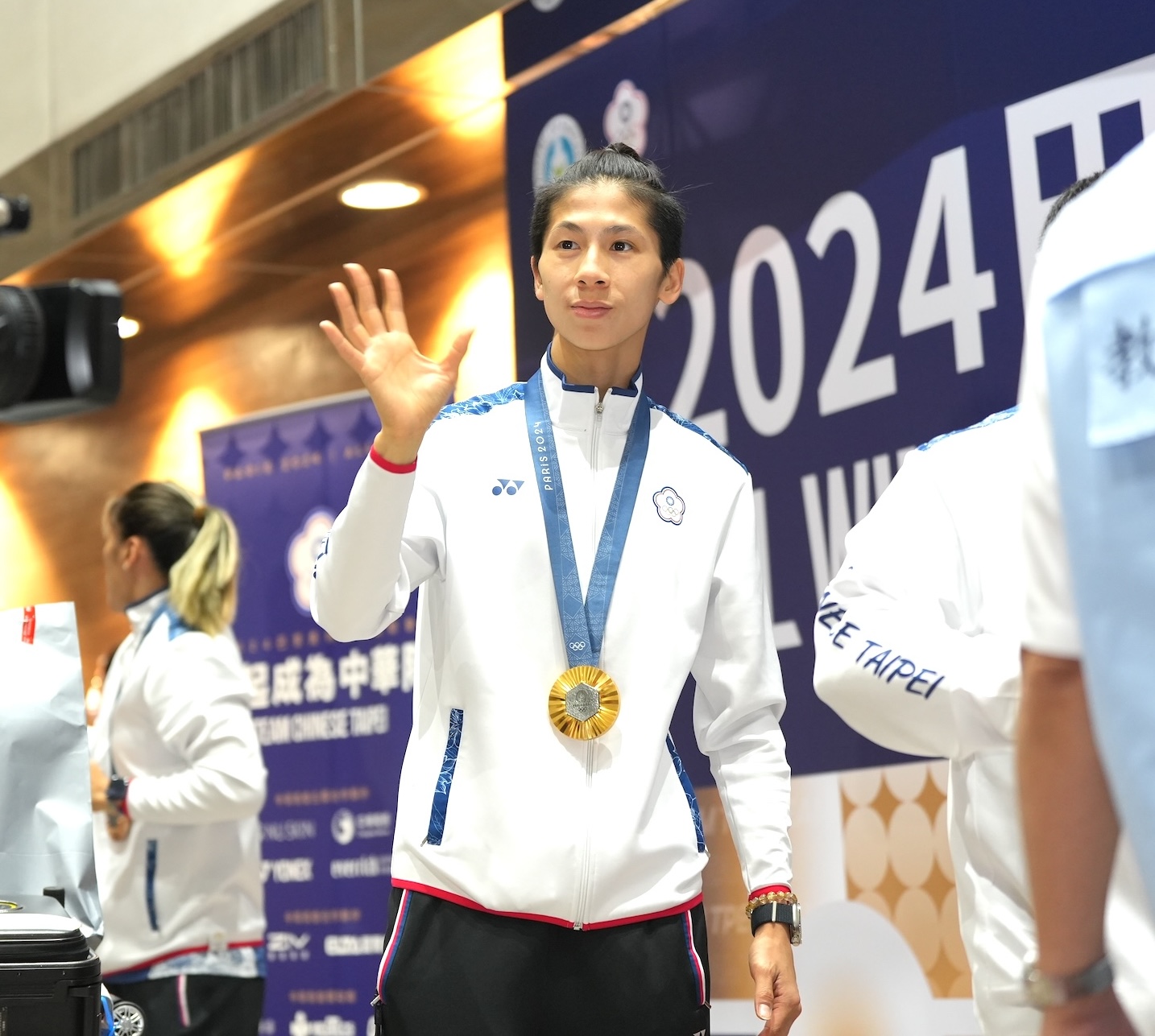 奧運》想要金牌永遠美美的！　林郁婷發問：哪裡可以獎牌包膜